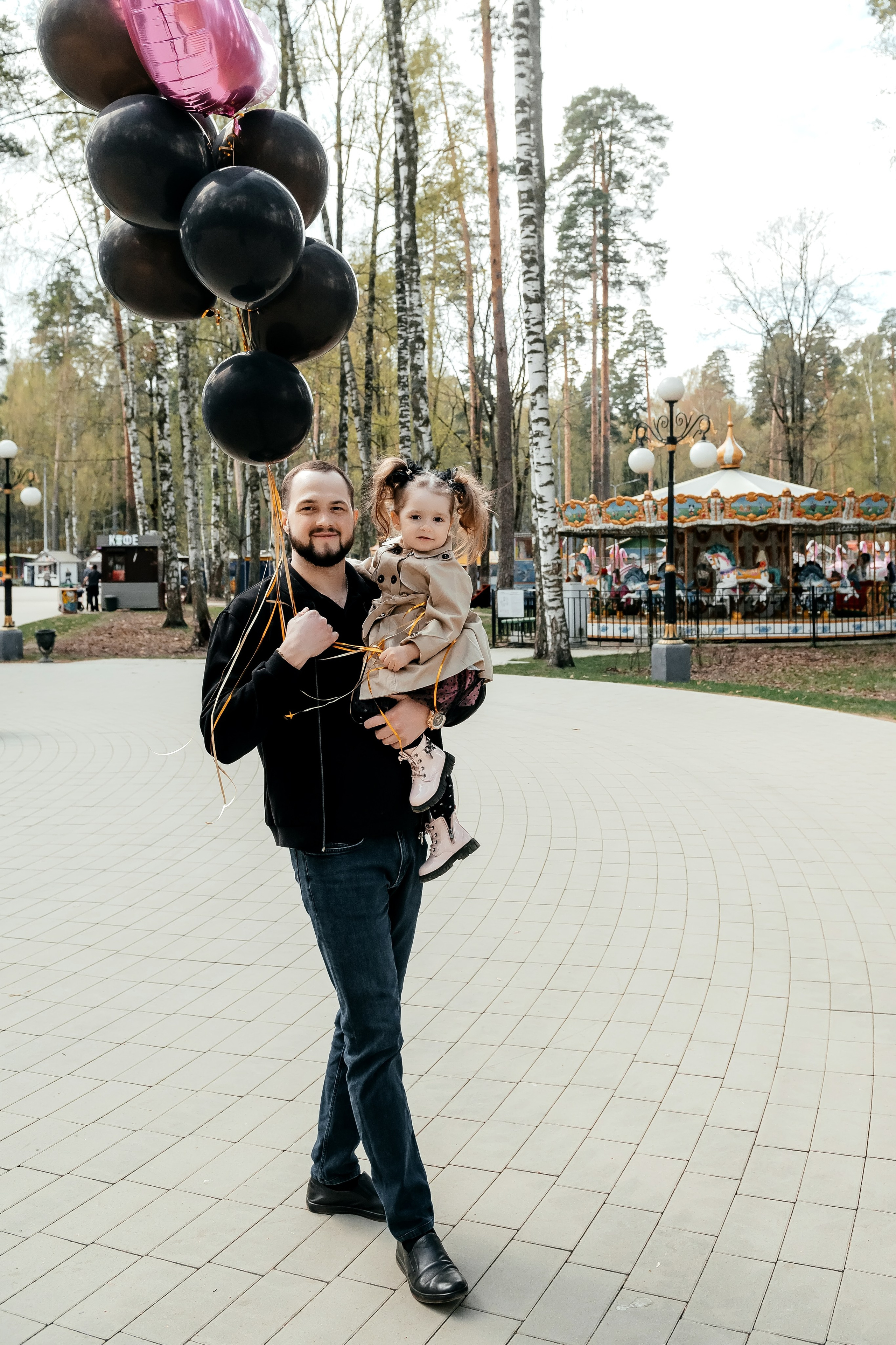 Кристина и семья, Ногинск, парк. Свадебный и семейный фотограф Виктория Носачёва. Щелково, Москва и МО