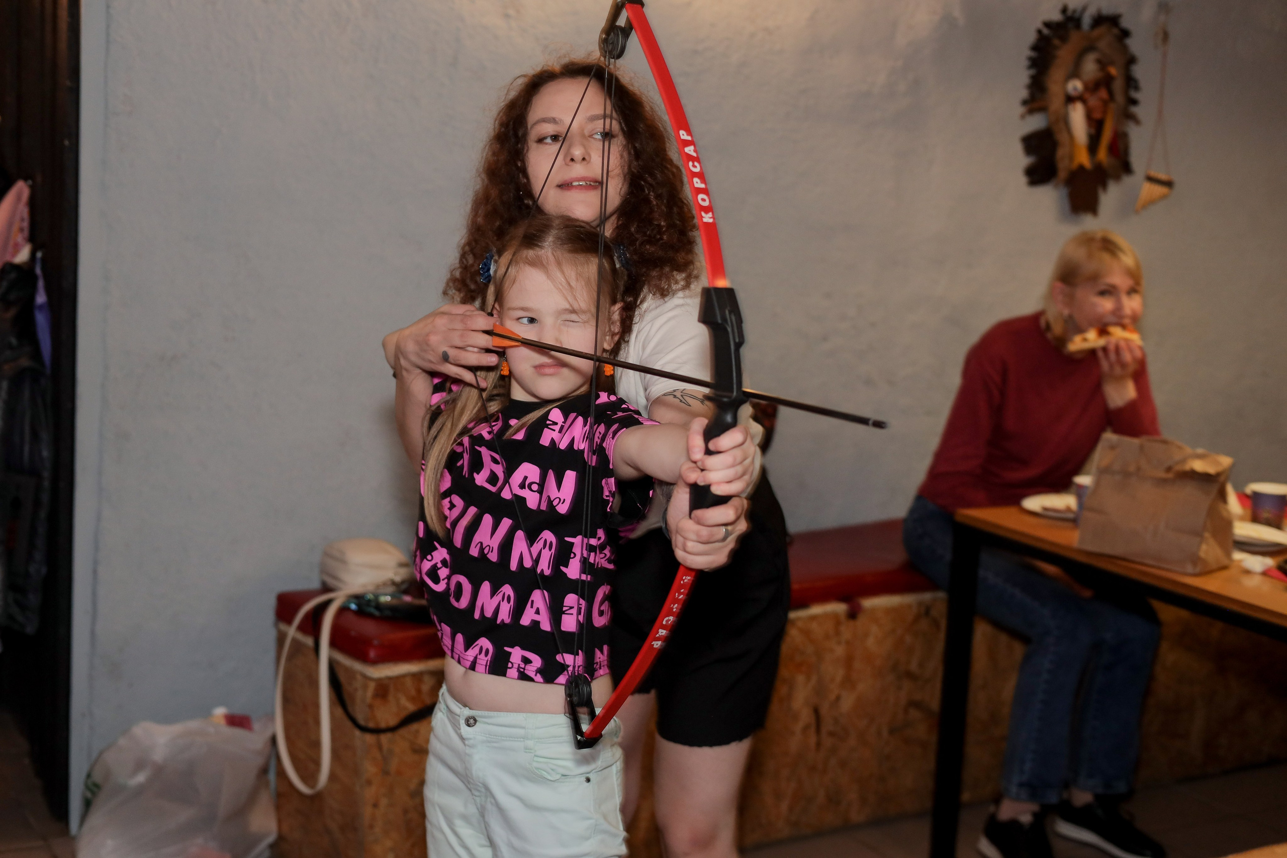 День рождение в стрелковом клубе. Фотограф Надршина Лилия