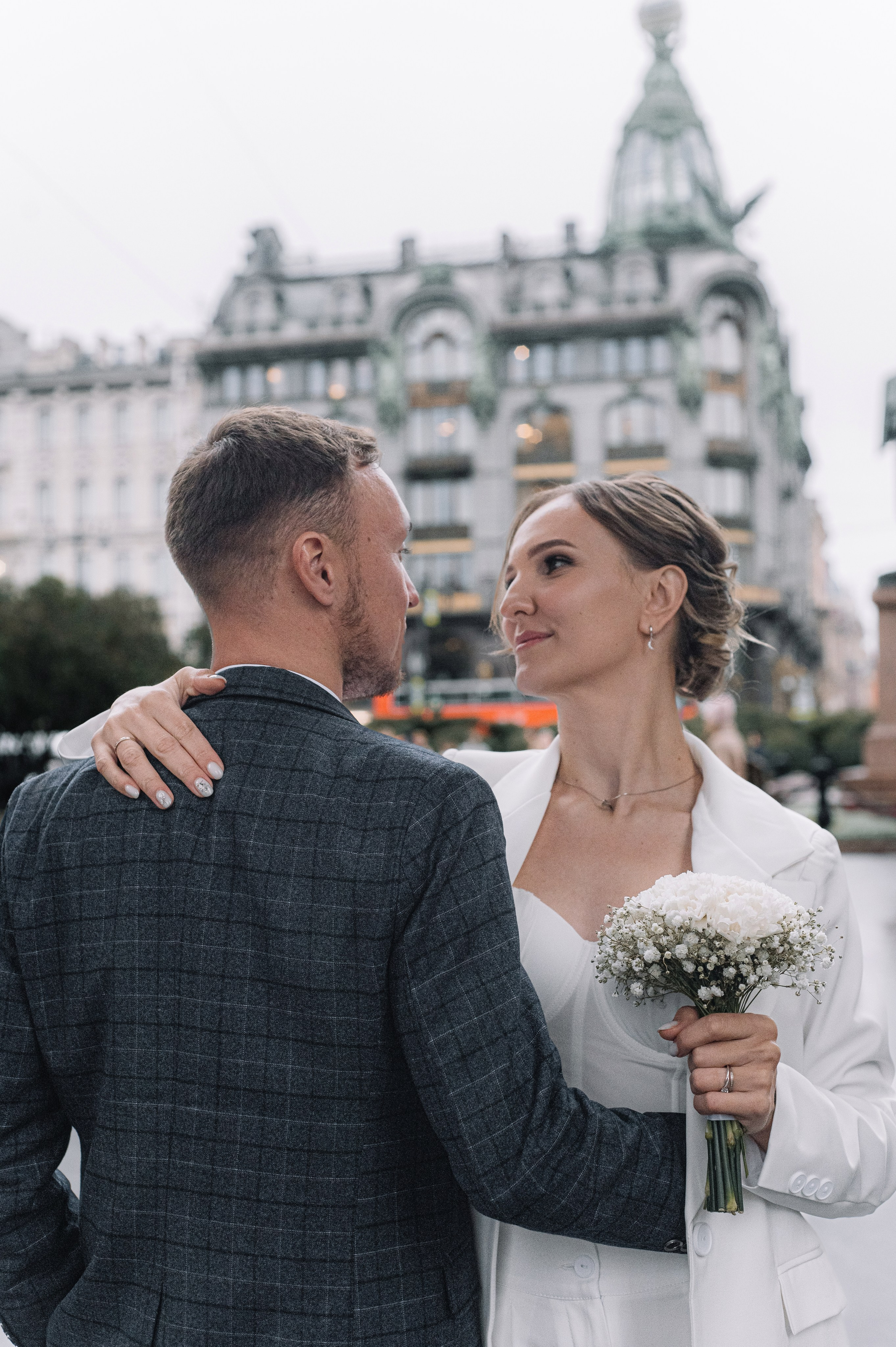 Свадебная прогулка Александра и Анастасии. Семейный и свадебный фотограф в Санкт-Петербурге Юлия Мельникова