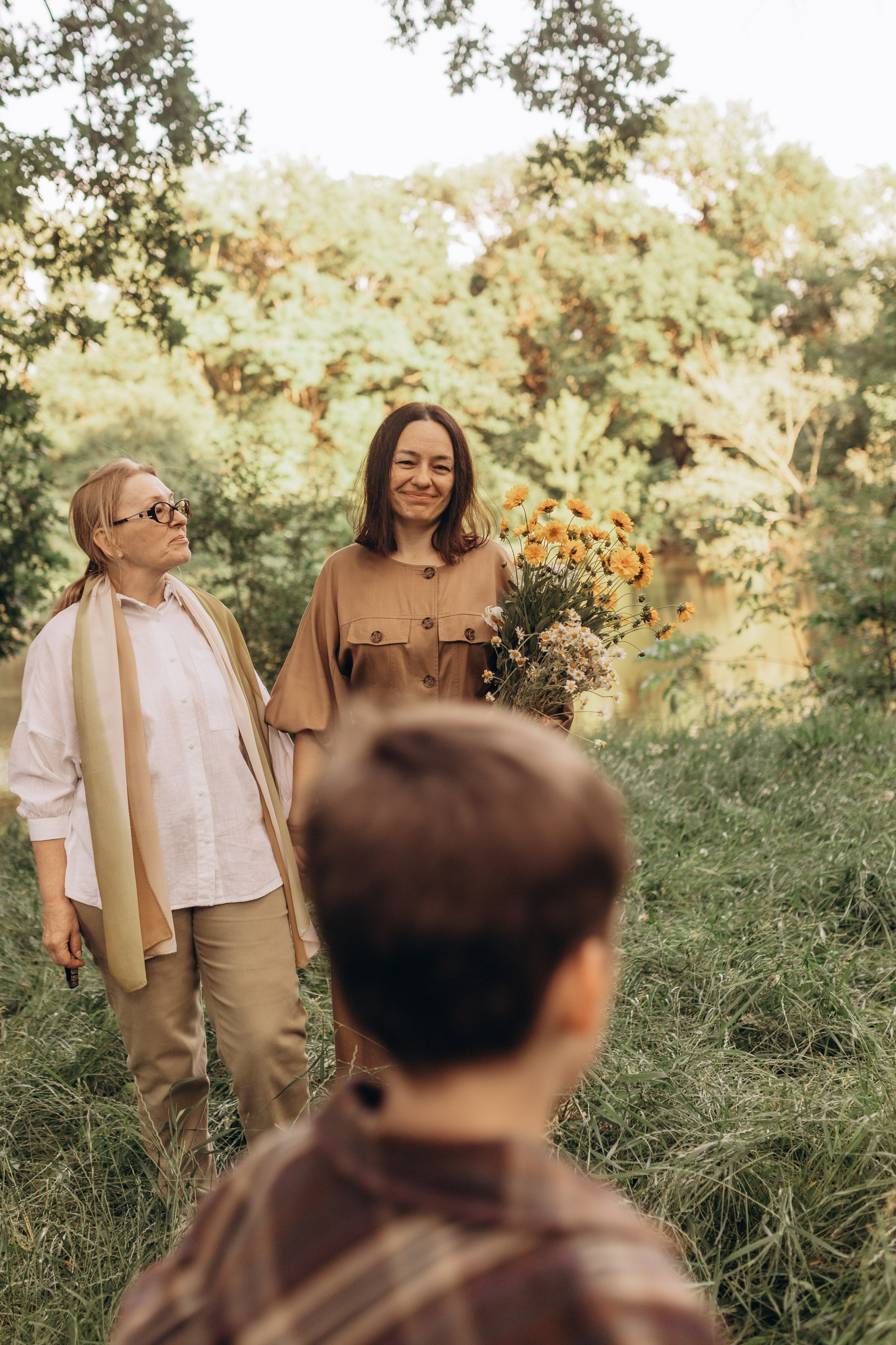 Прогулка по Ртищевскому пруду с прекрасной семьёй Ларисы её мамой и сыном Глебом. Фотограф в Ставрополе Svetlana Matveeva