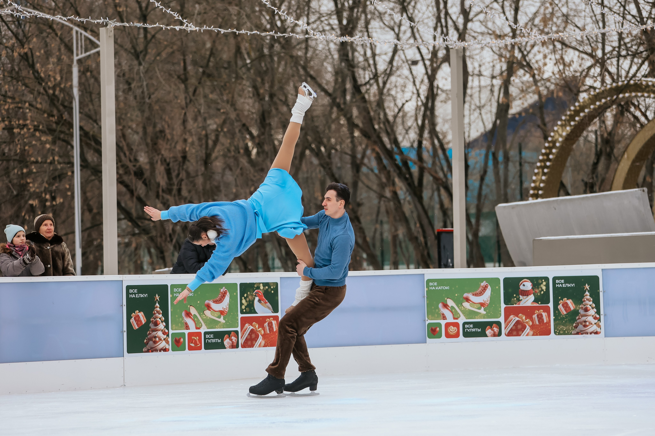 Ледовое шоу Сити каток Московское Чаепитие. Фотограф и видеограф Анна Домашенко