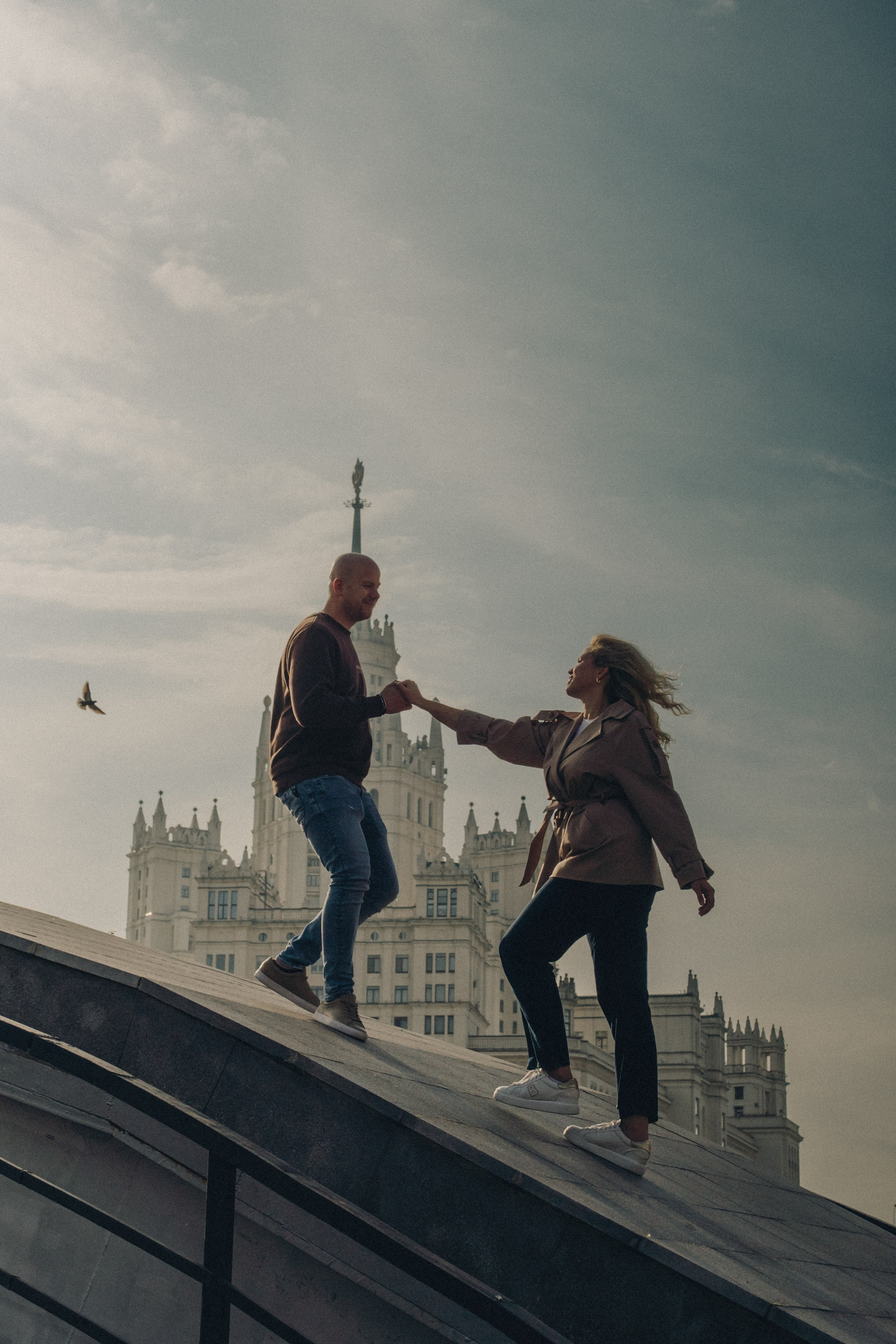 V & R | городская парная фотосессия. Портретный фотограф Москва