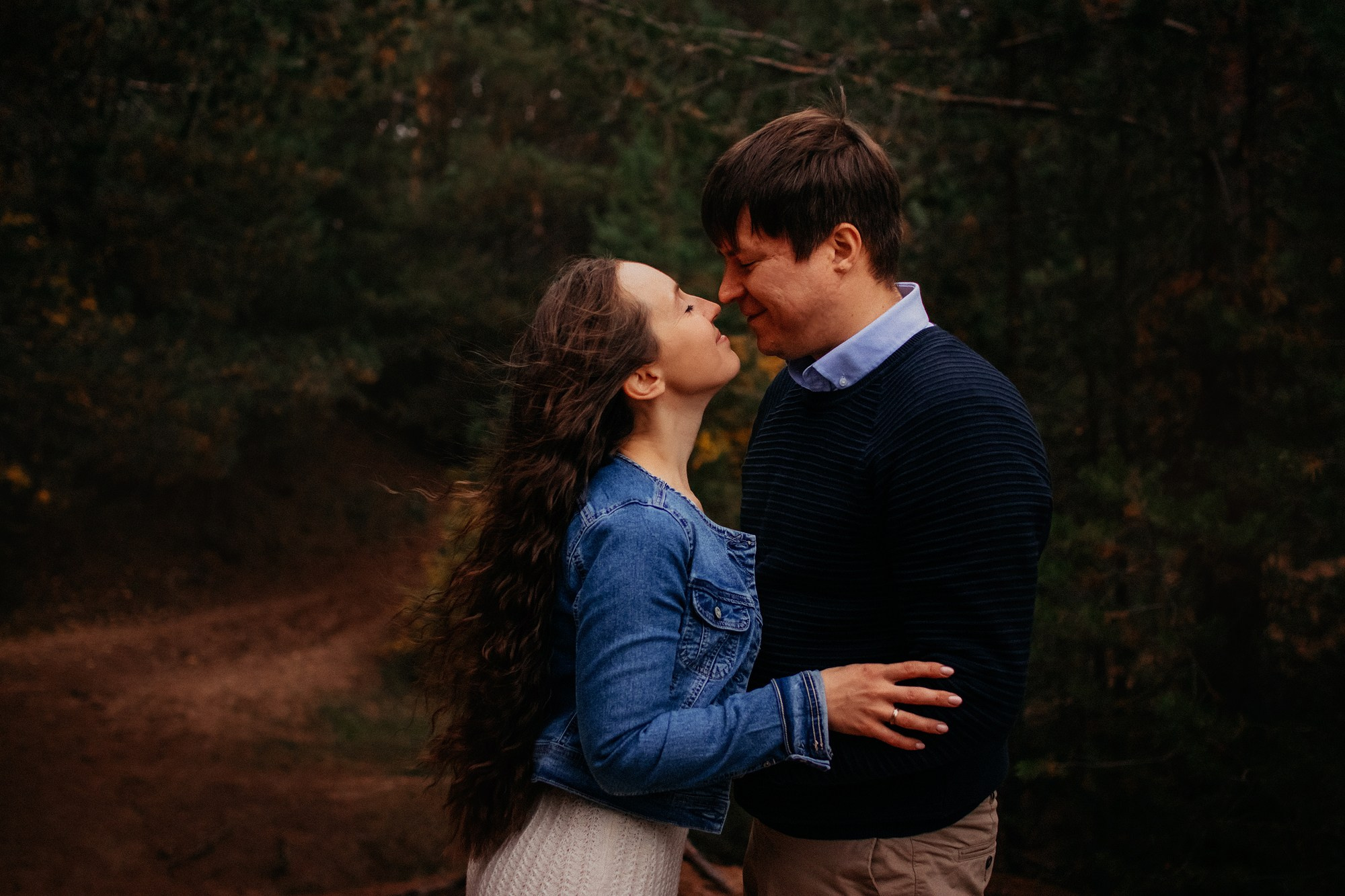 Наталья, Илья и фоксы. Фотограф Наталья Потапова