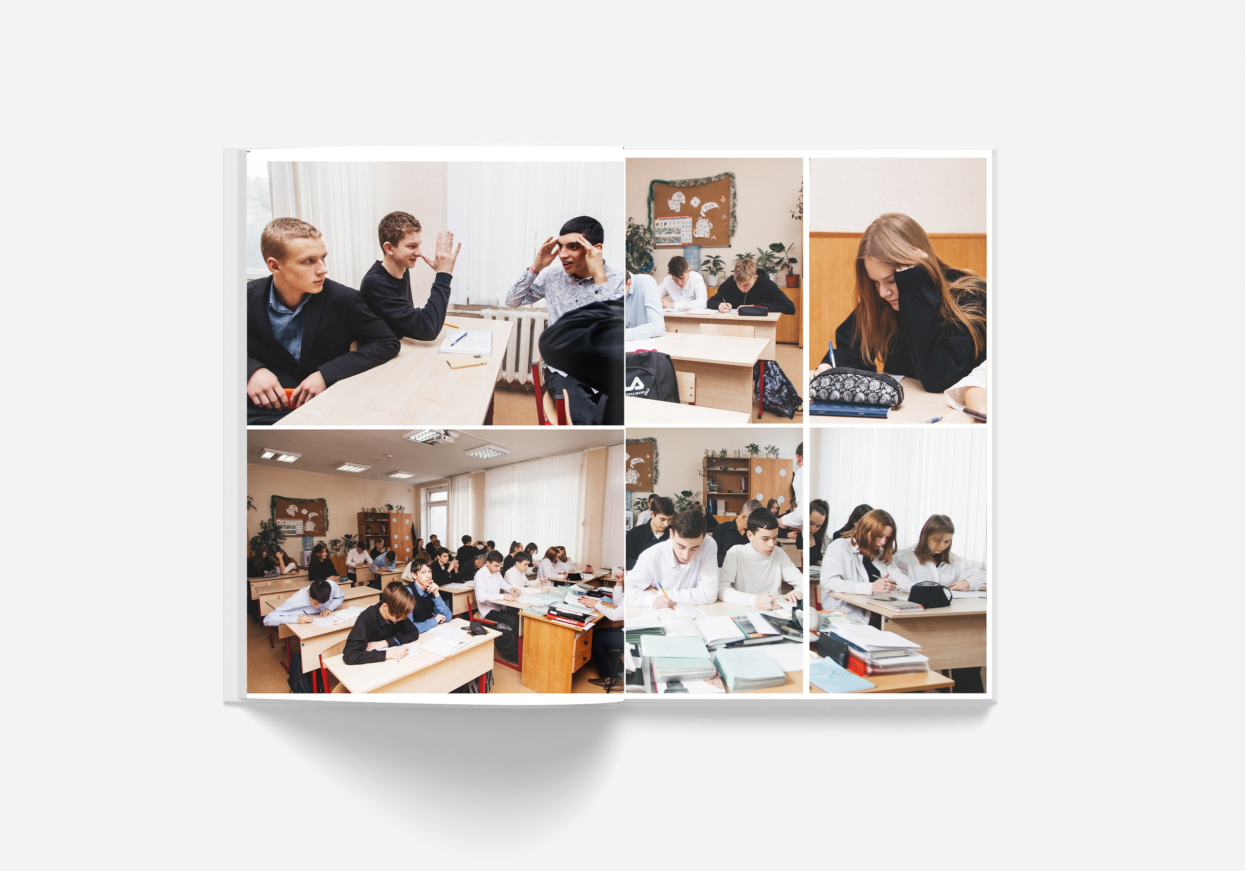 Старшие классы Альбом 10 разворотов (20 страниц). Выпускные альбомы. Зубкова Яна