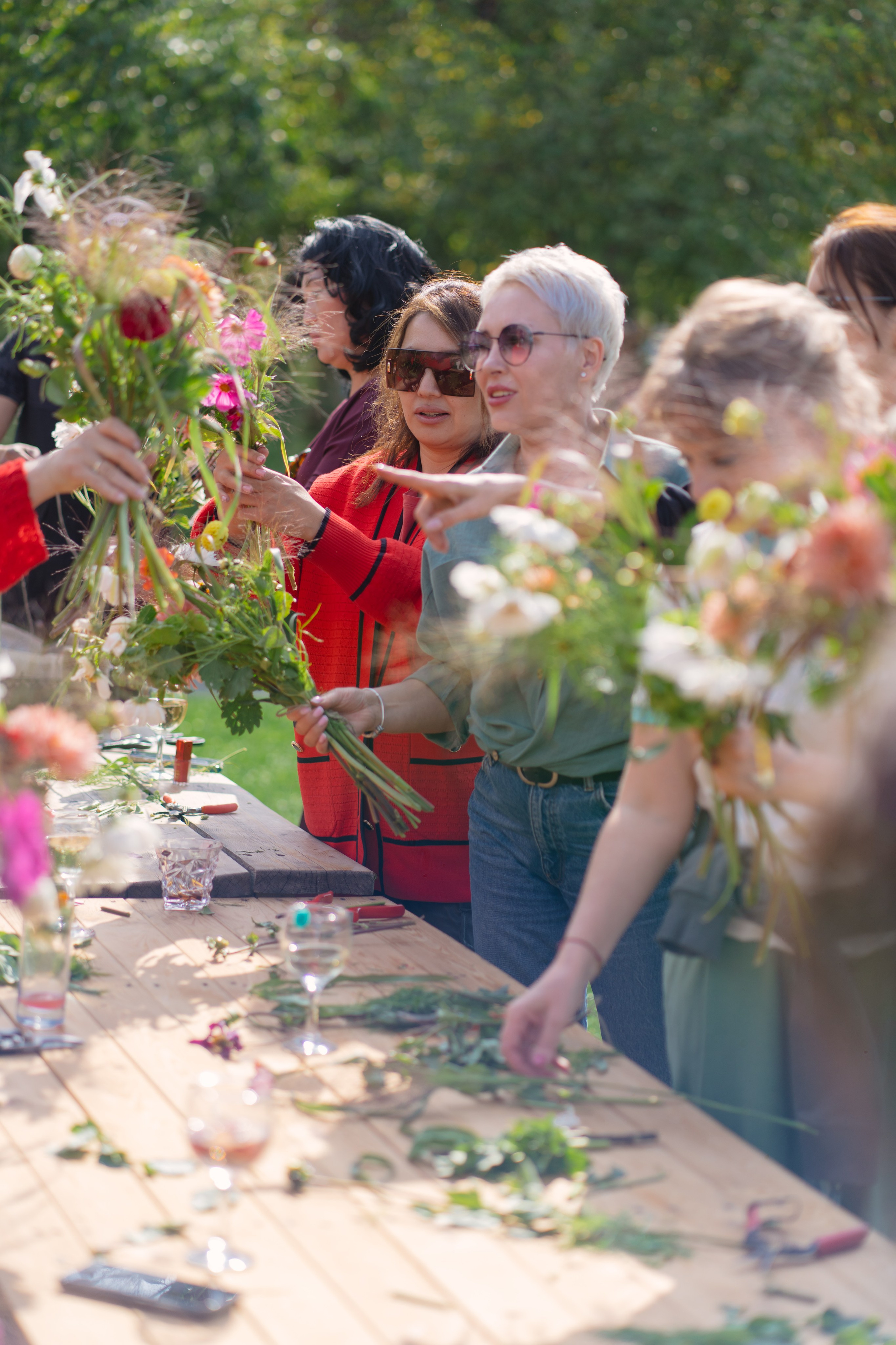 День Рождения в Daisy Flowers. Профессиональная съемка в Алматы