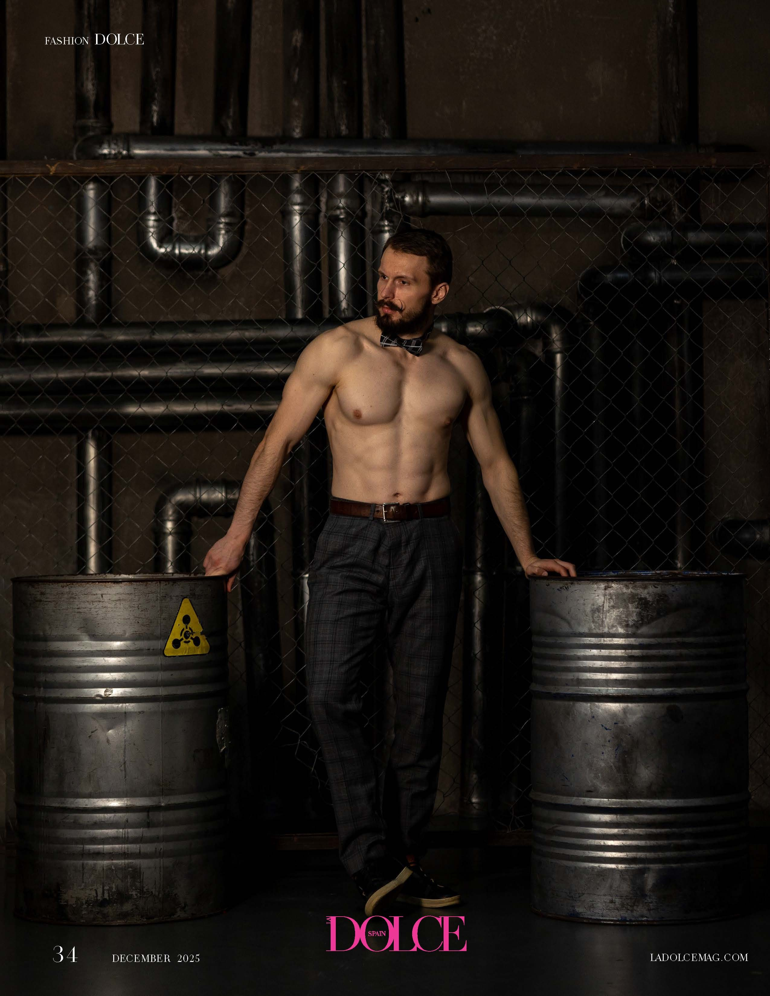 Мужской портрет. Публикация в GMARO Magazine и DOLCE