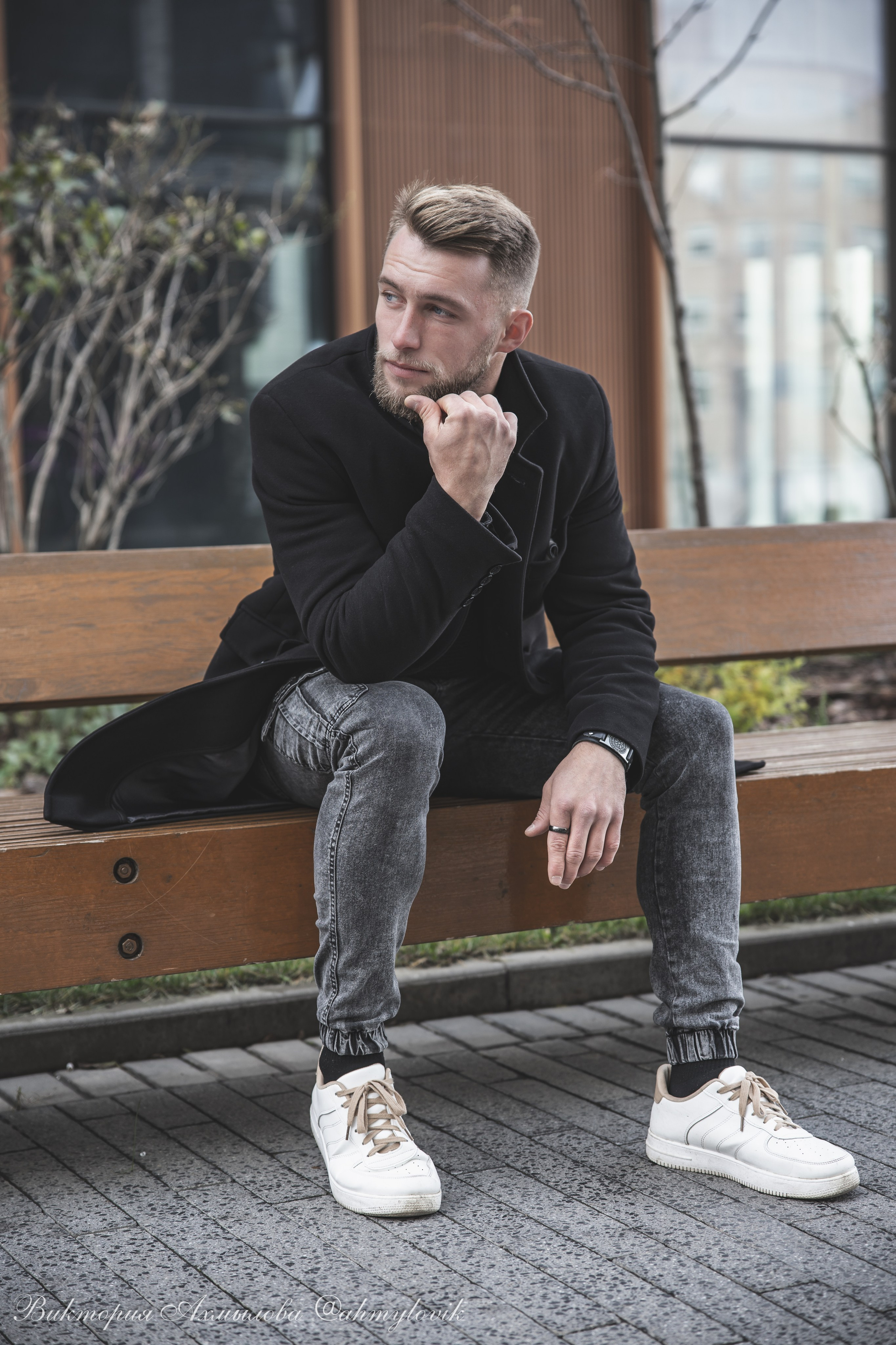 Прогулка с Хаски (Сергей). Виктория Ахмылова. Фотограф в Москве