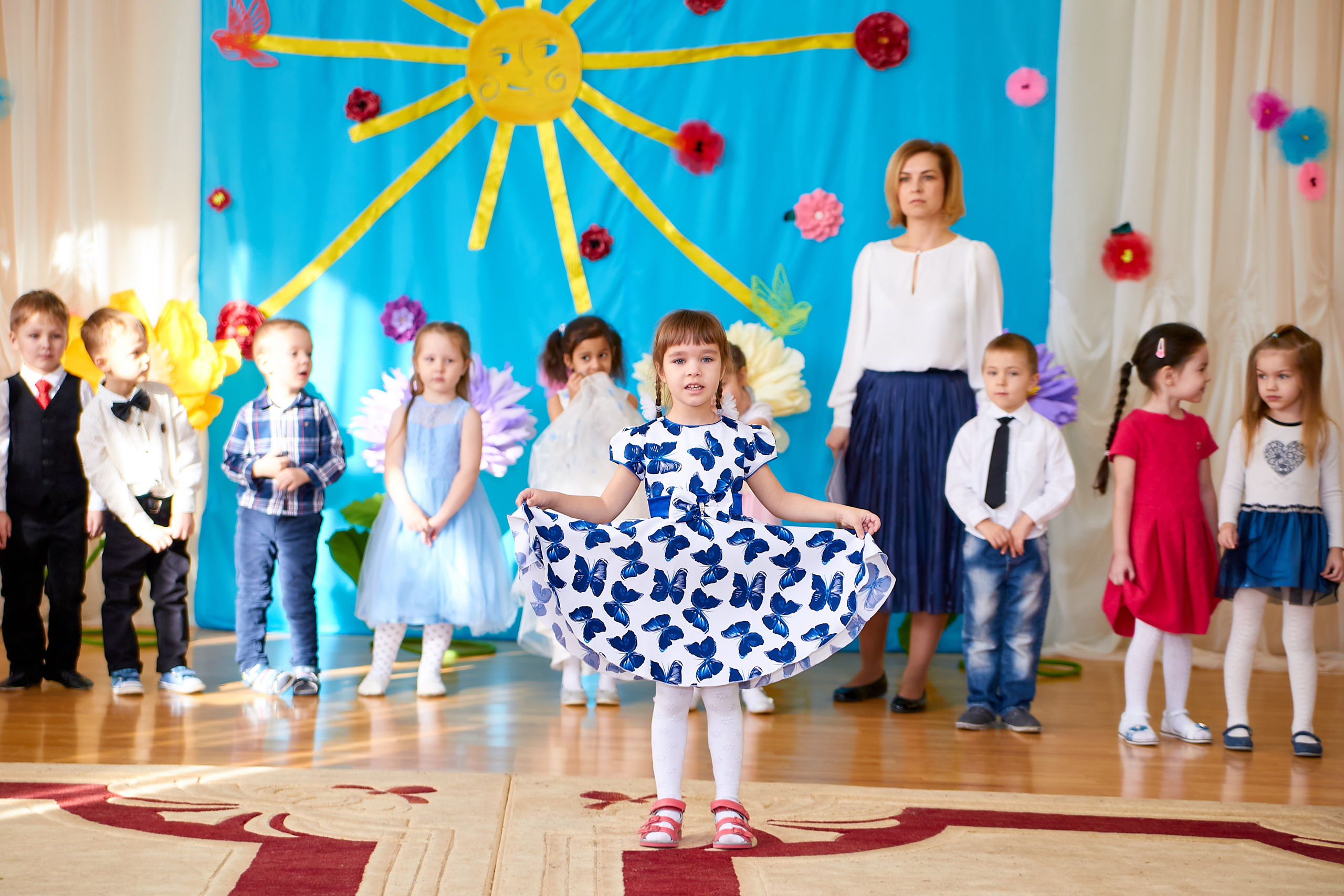 Утренник в детском саду в городе Ростов-на-Дону. Олеся Семейская свадебный и семейный фотограф в Ростове-на-Дону