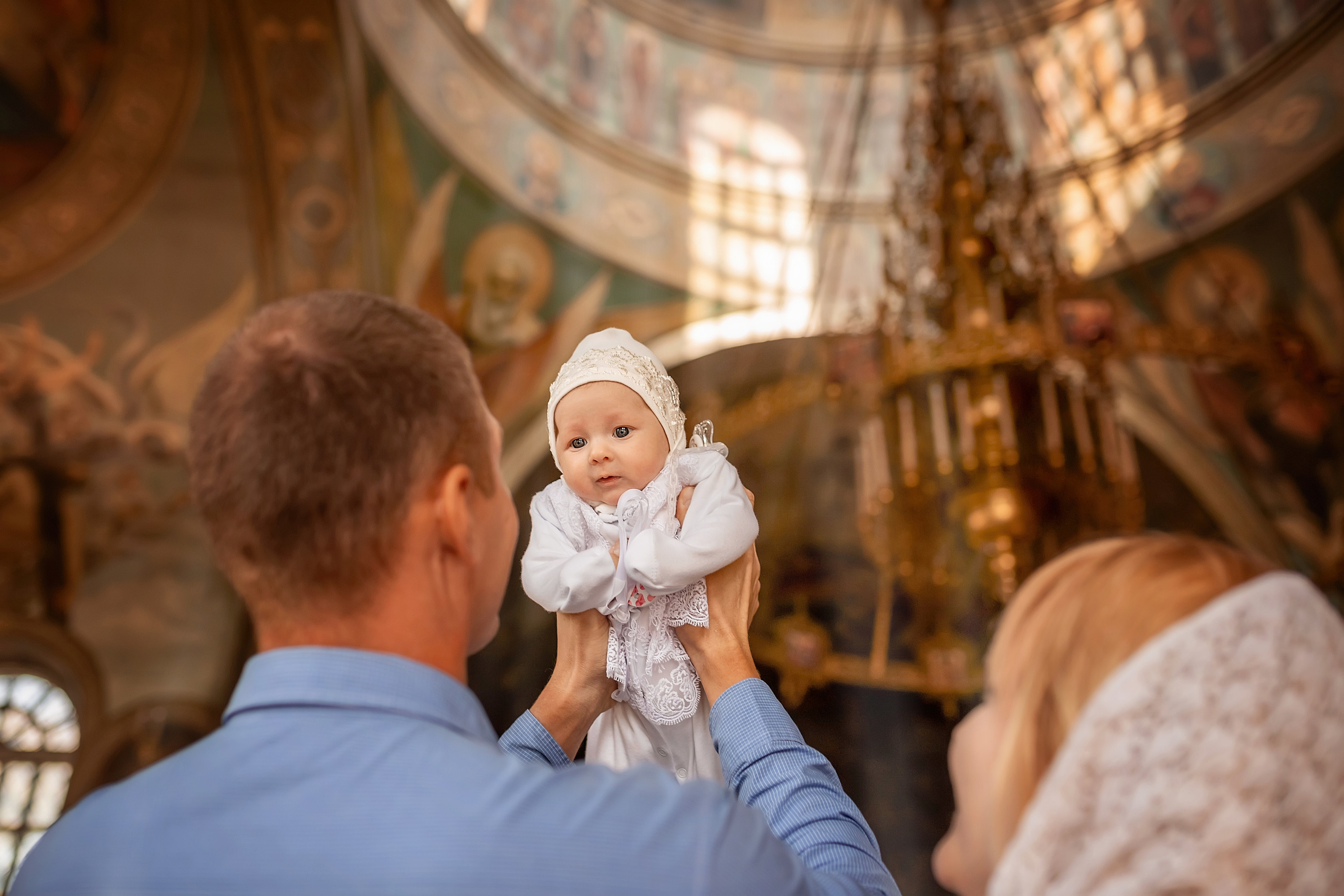 Крещение в Храме Преполовения Пятидесятницы в городе  Ростов-на-Дону. Олеся Семейская свадебный и семейный фотограф в Ростове-на-Дону