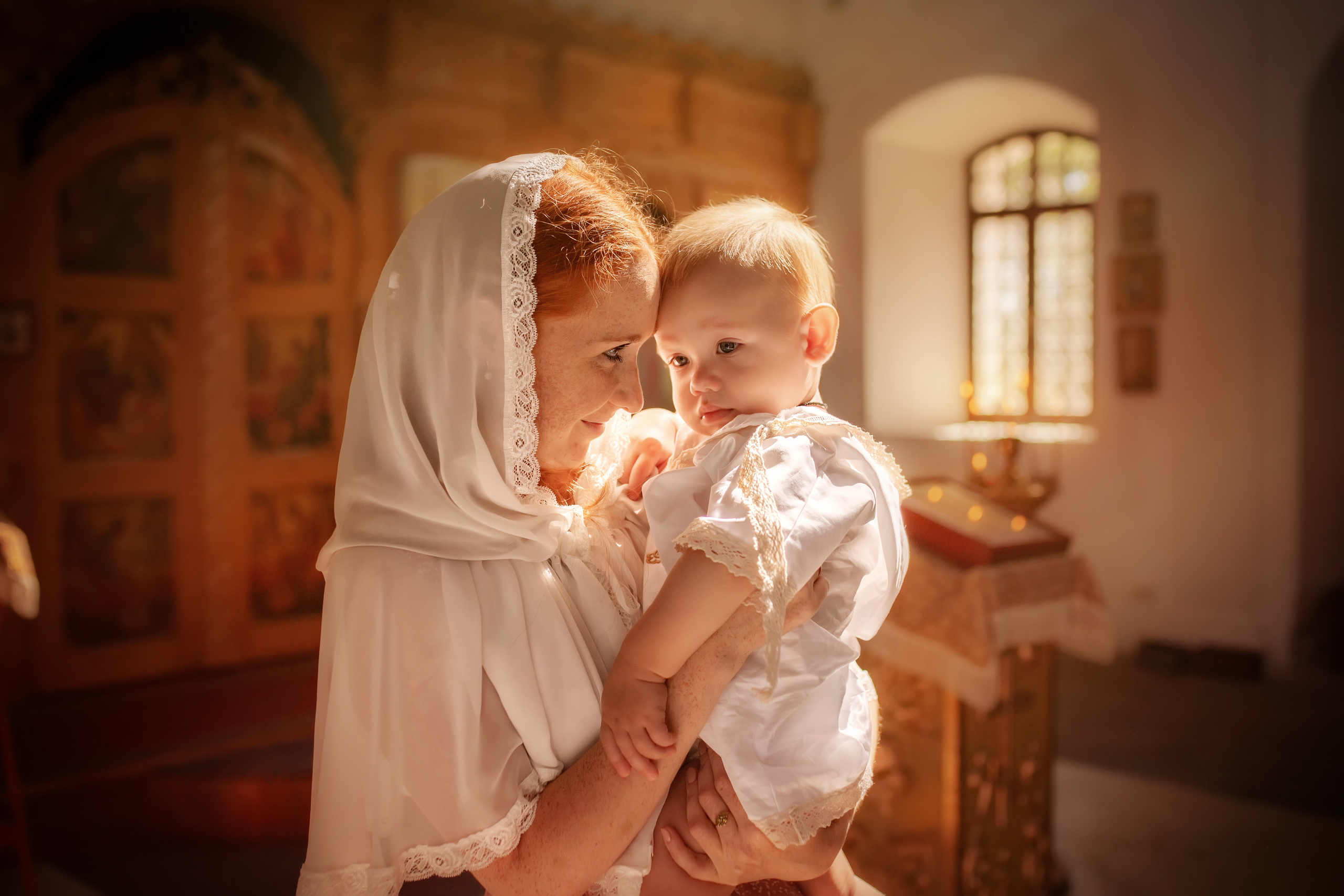 Крещение в Церкви святых Петра и Павла в Старочеркасске. Олеся Семейская свадебный и семейный фотограф в Ростове-на-Дону