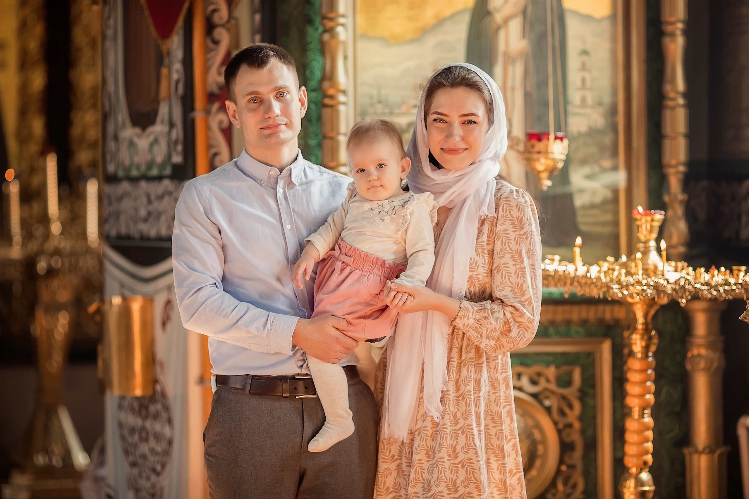 Крещение в Храме Преподобного Серафима Саровского в Ростове-на-Дону. Олеся Семейская свадебный и семейный фотограф в Ростове-на-Дону