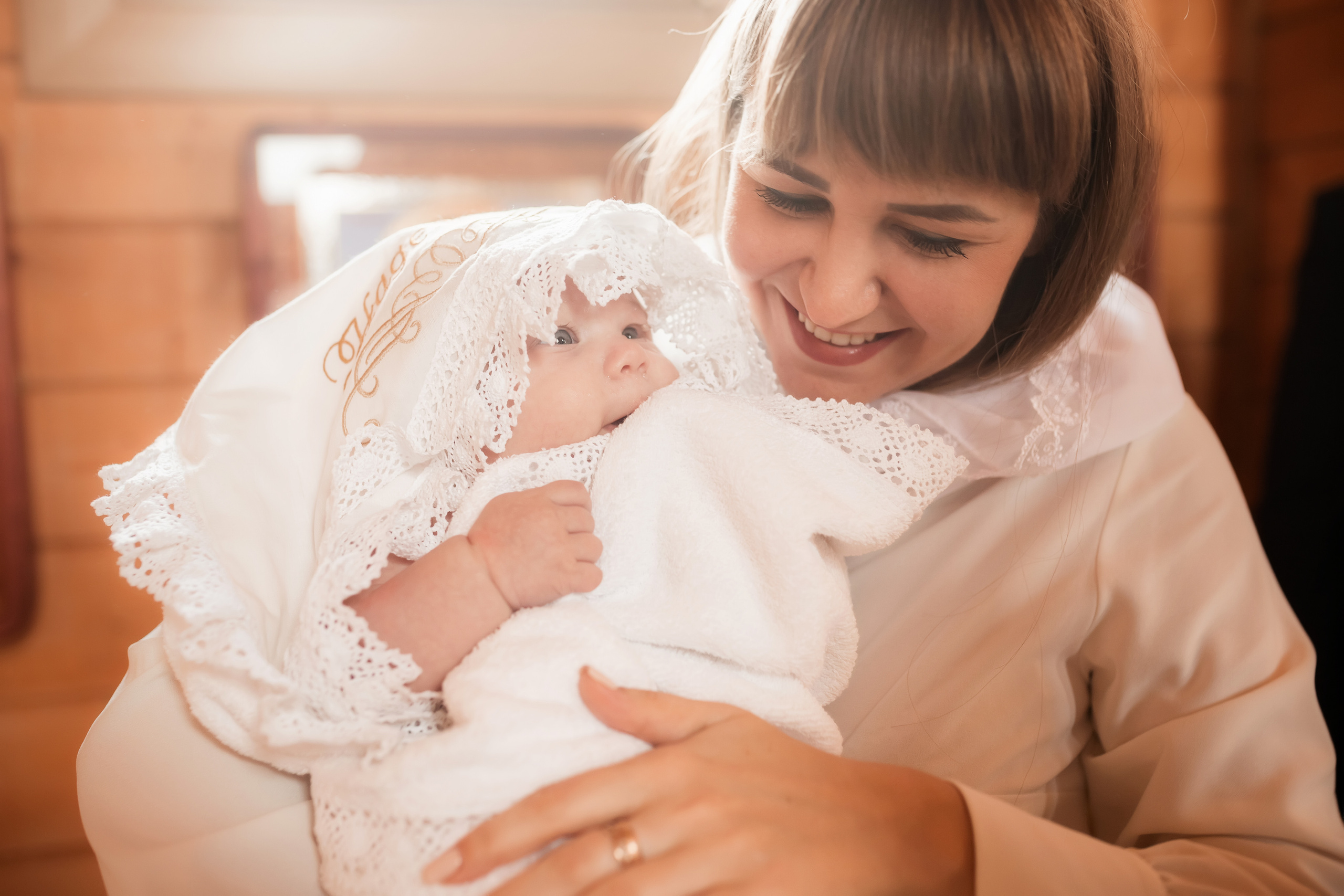 Крещение в Пантелеимоновском храме в городе Батайск. Олеся Семейская свадебный и семейный фотограф в Ростове-на-Дону