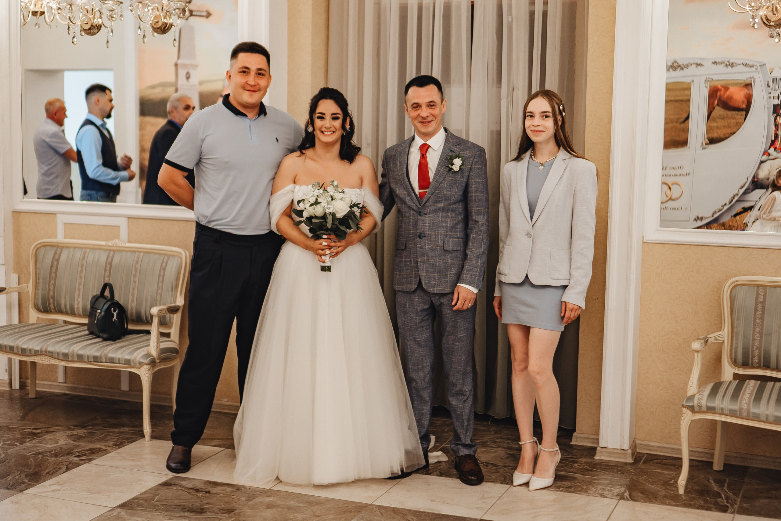 СВАДЕБНАЯ СЬЕМКА В ЗАГСЕ НА МОСКОВСКОМ ПРОСПЕКТЕ. Профессиональный фотограф, Санкт-Петербург — Виктория Богомолова