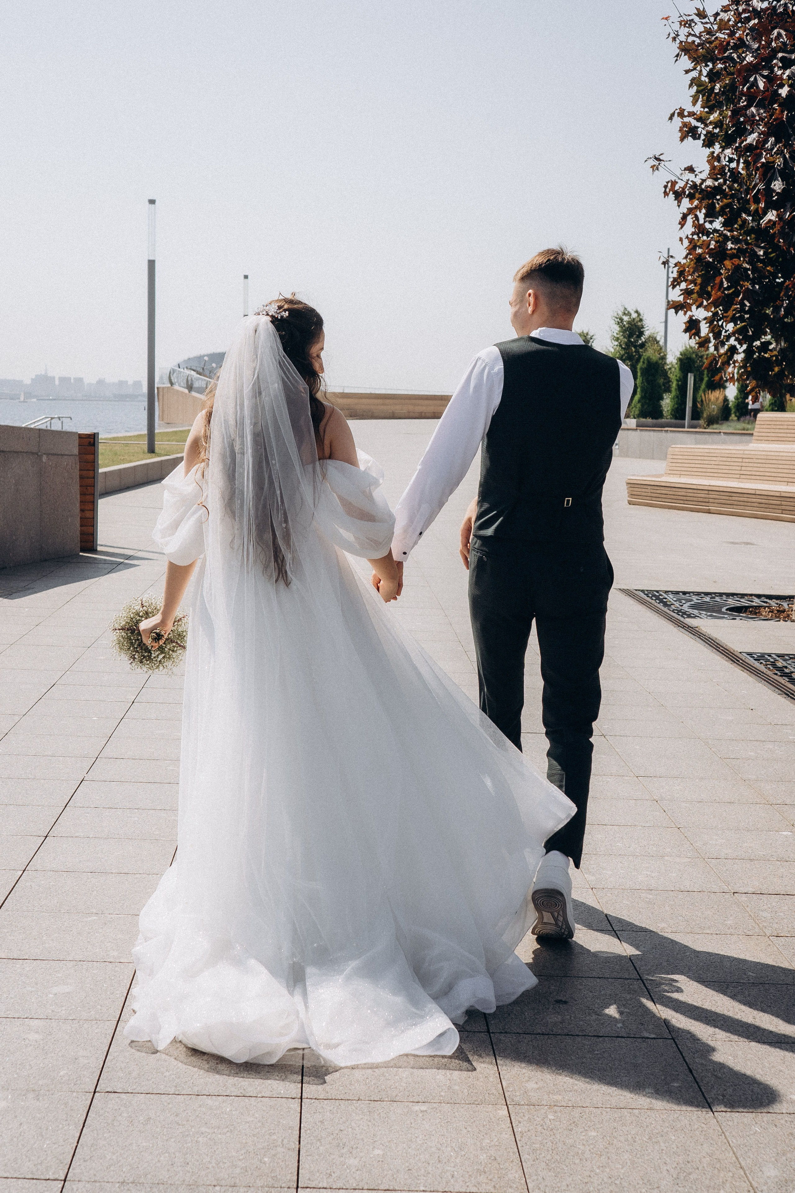 СВАДЕБНАЯ СЬЕМК В ПАРКЕ 300-ЛЕТИЯ. Профессиональный фотограф, Санкт-Петербург — Виктория Богомолова