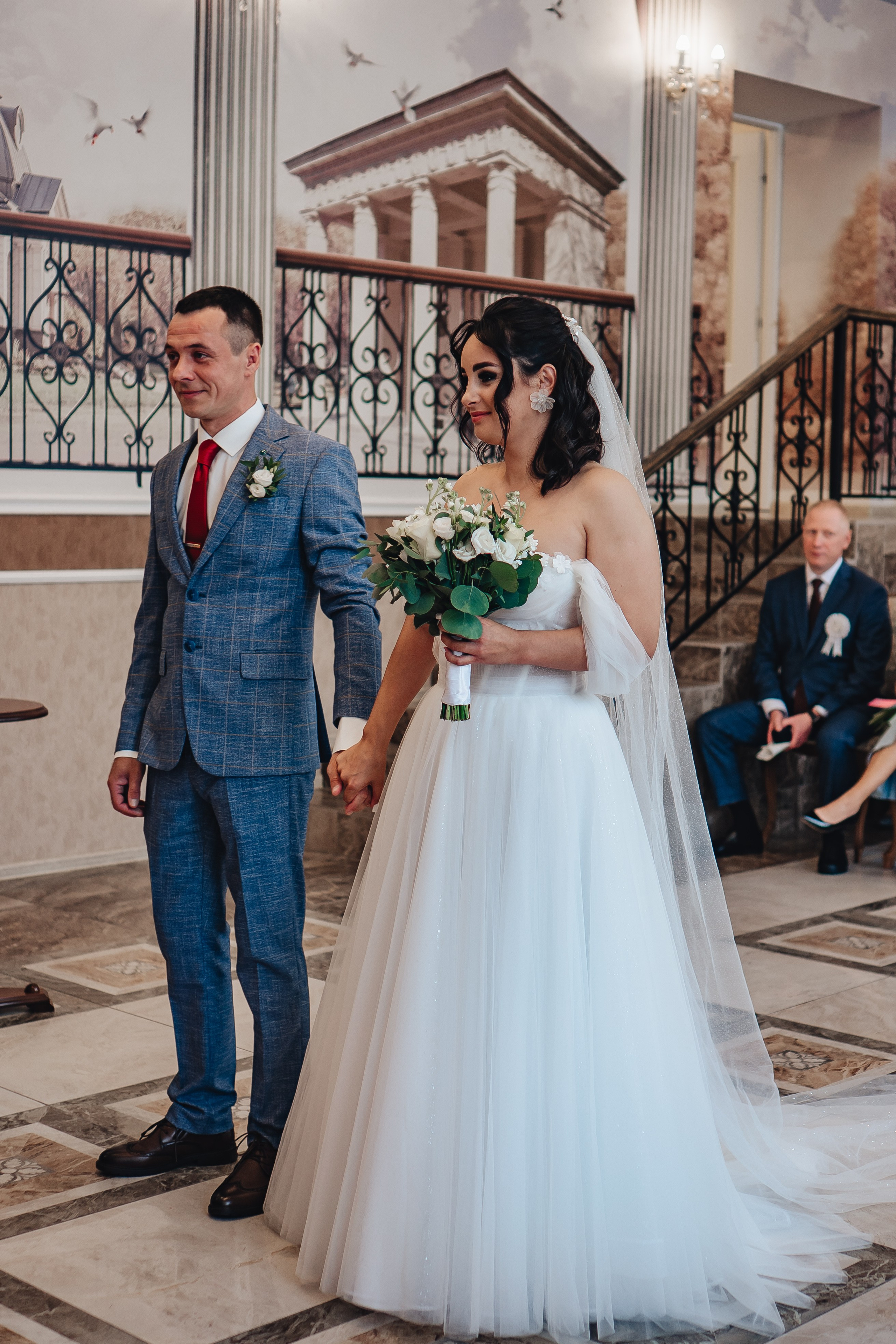 СВАДЕБНАЯ СЬЕМКА В ЗАГСЕ НА МОСКОВСКОМ ПРОСПЕКТЕ. Профессиональный фотограф, Санкт-Петербург — Виктория Богомолова