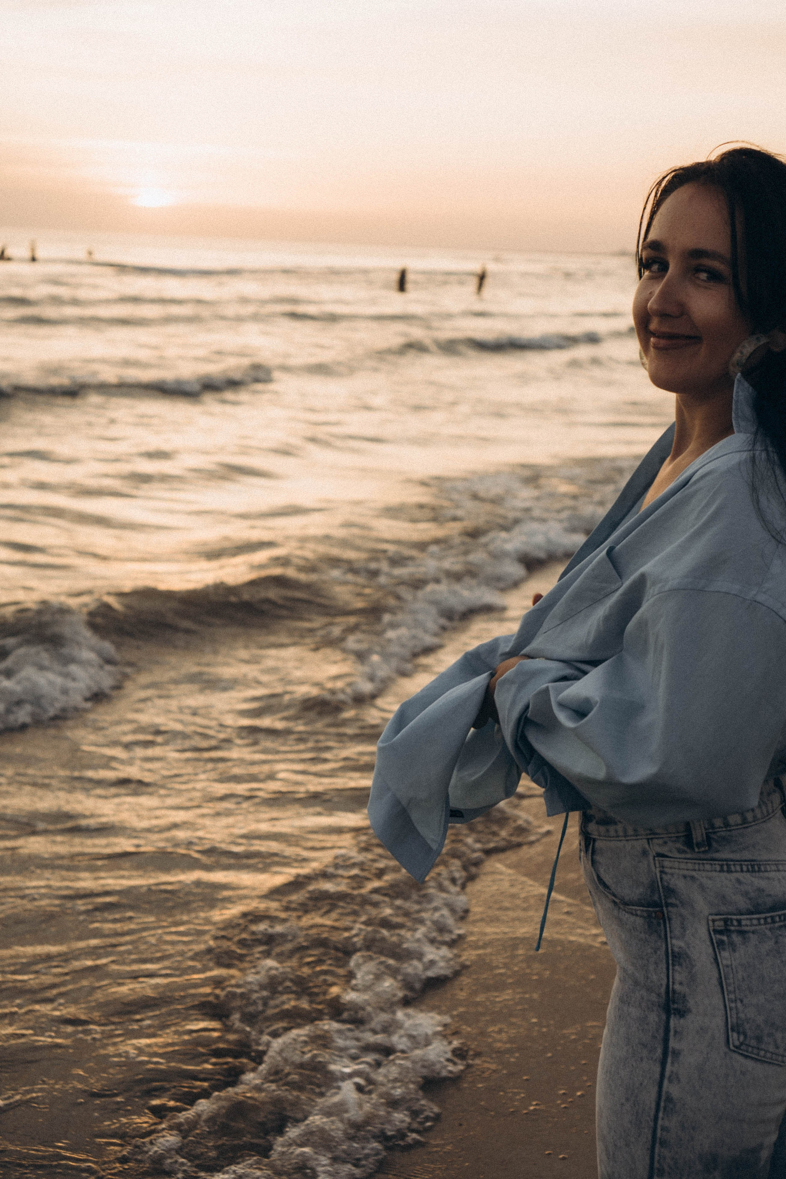 Июльский вечер на берегу черного моря. Профессиональный фотограф, Санкт-Петербург — Виктория Богомолова