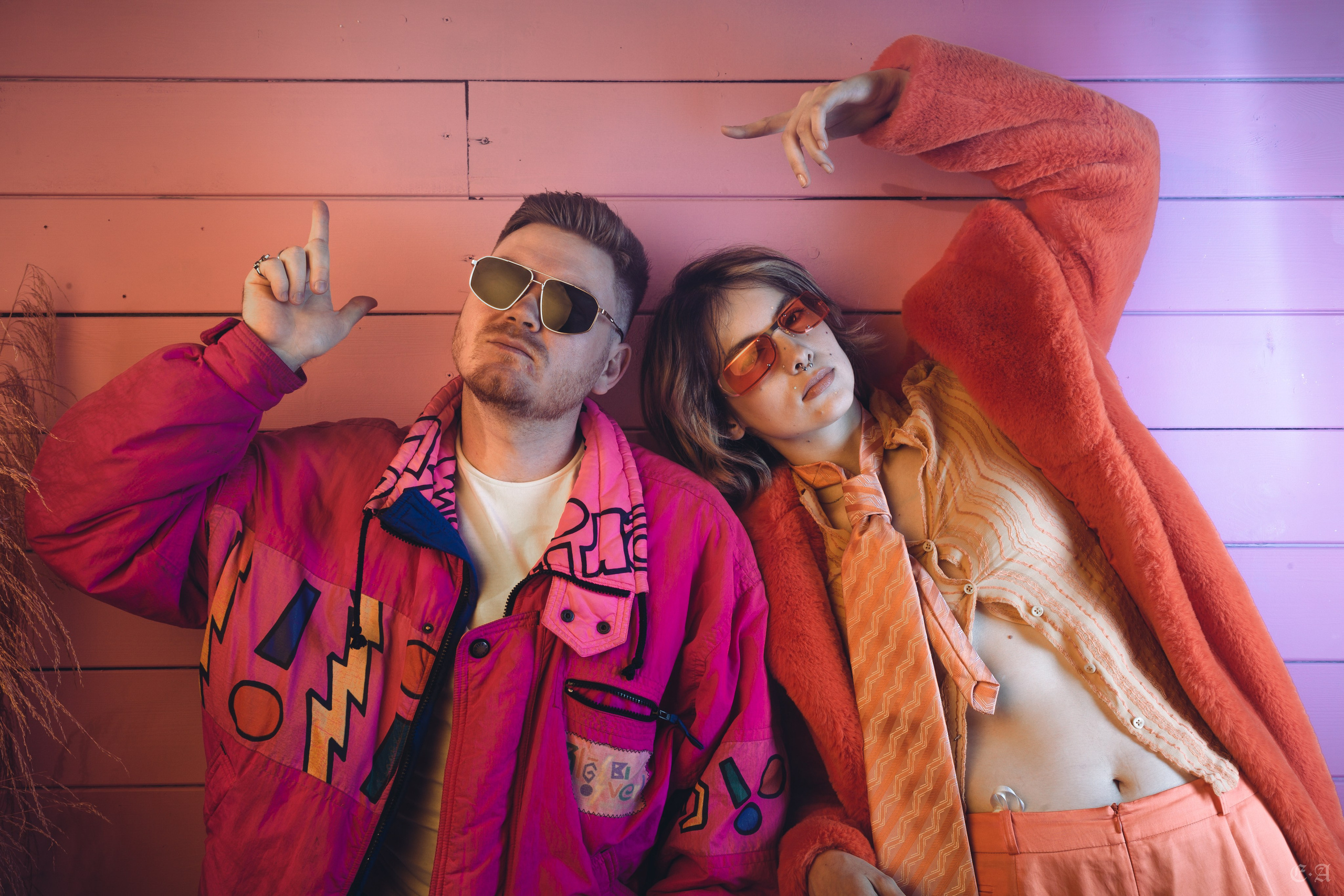 Промо-фотосессия для группы Blurred Omens. Фотограф Ellairen