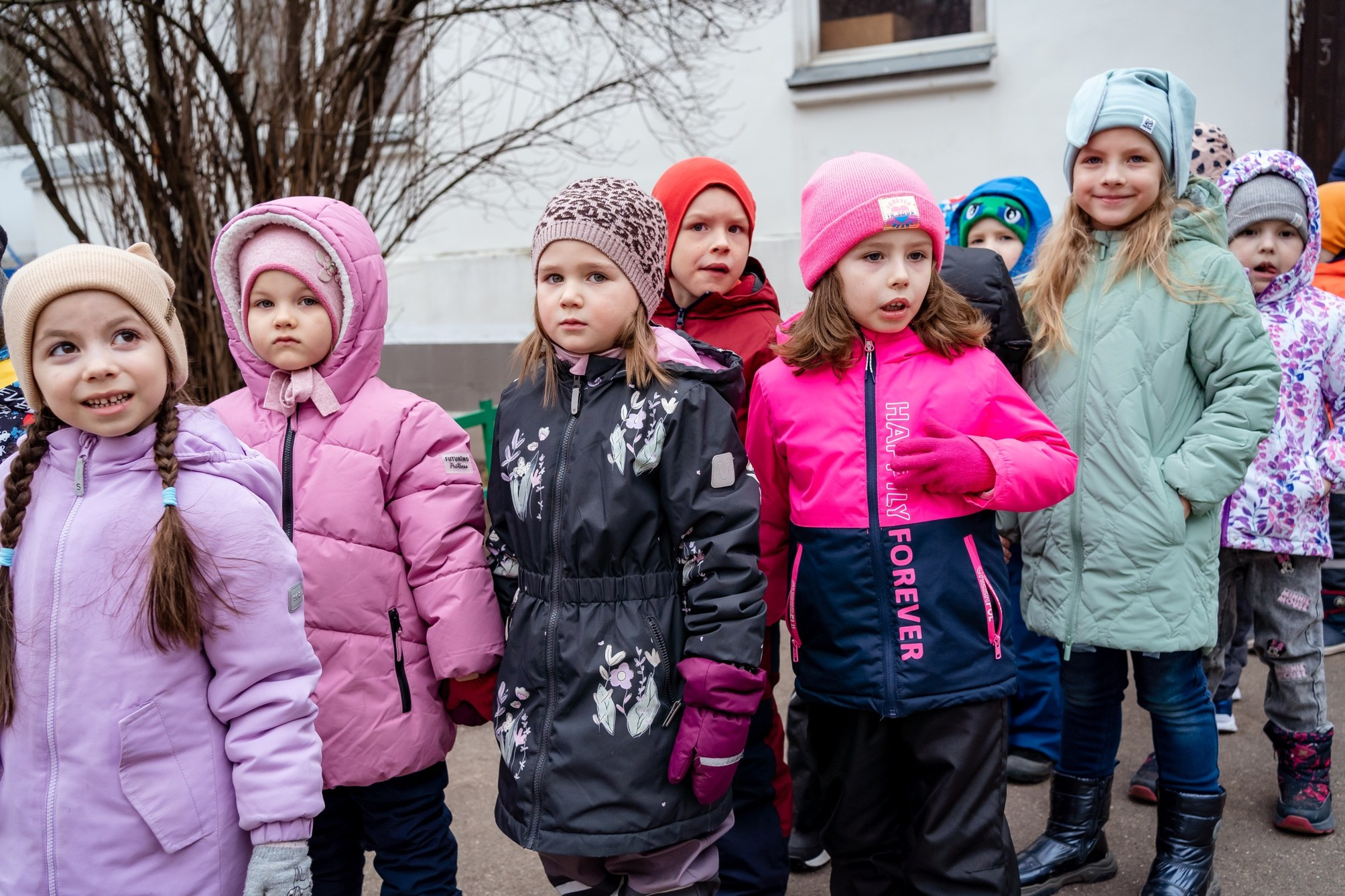 Детский садик. Семейный фотограф Варвара Сорока в городе Москве