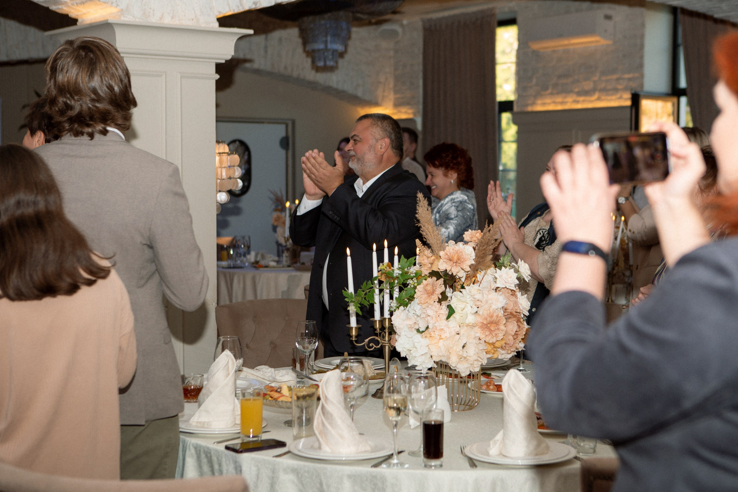 Свадьба с гостями. Свадебный и портретный фотограф Москва