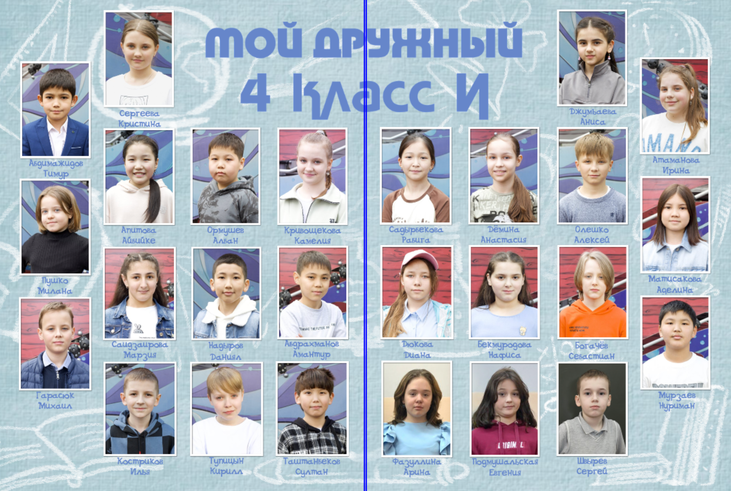 4 класс. Выпускной альбом. Школьные выпускные альбомы в Москве Марина Николаева