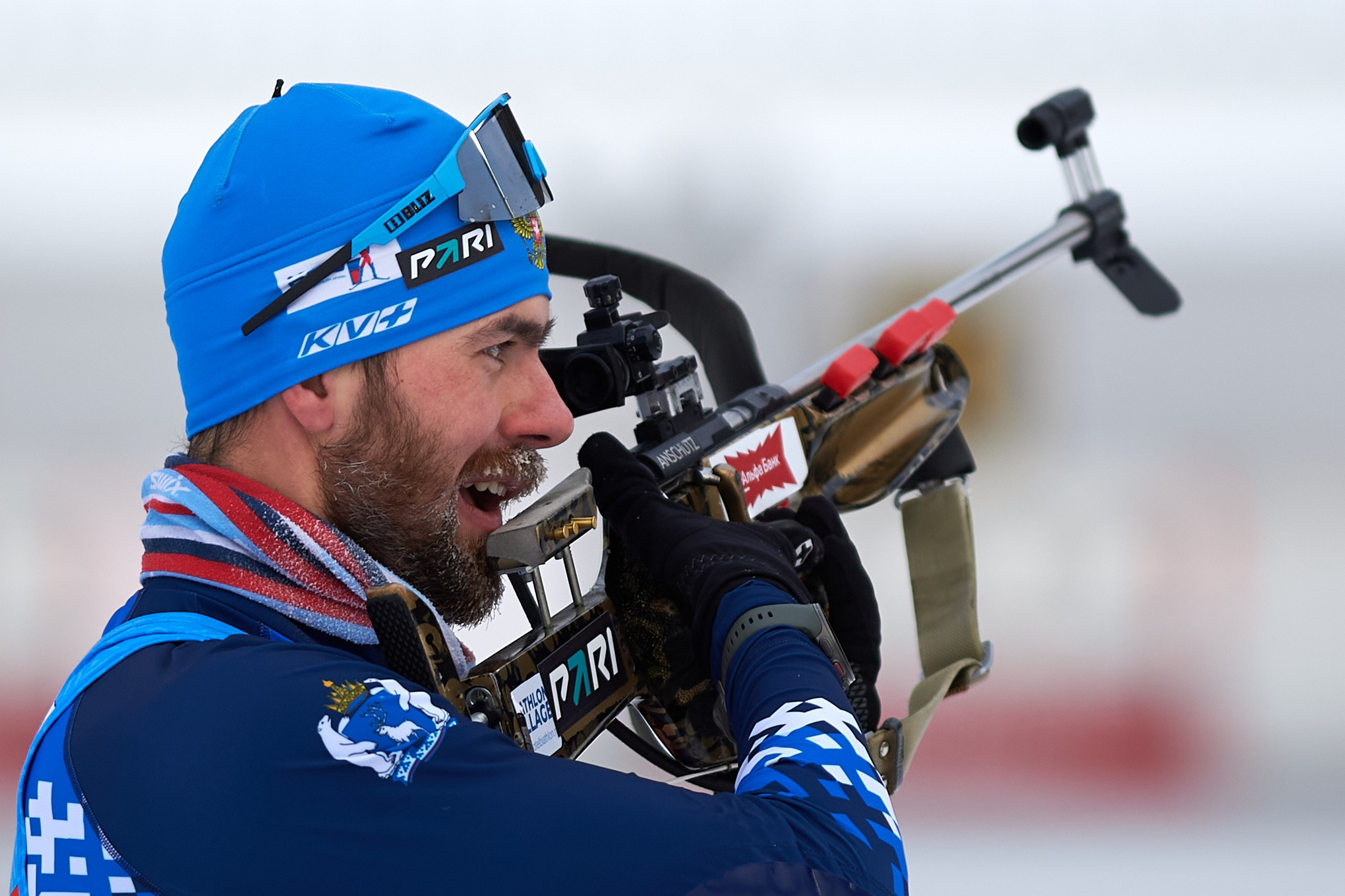 Биатлон. Чемпионат России — 2024/2025, 3-й этап, Ижевск. Ижевская винтовка. Спортивный репортажный фотограф в Ижевске Сергей Мерзляков