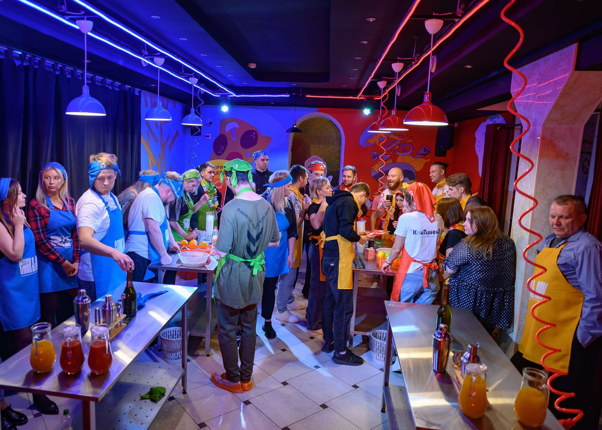 Кулинарный квест-шоу CooknRun. Фотограф Александр Данилов