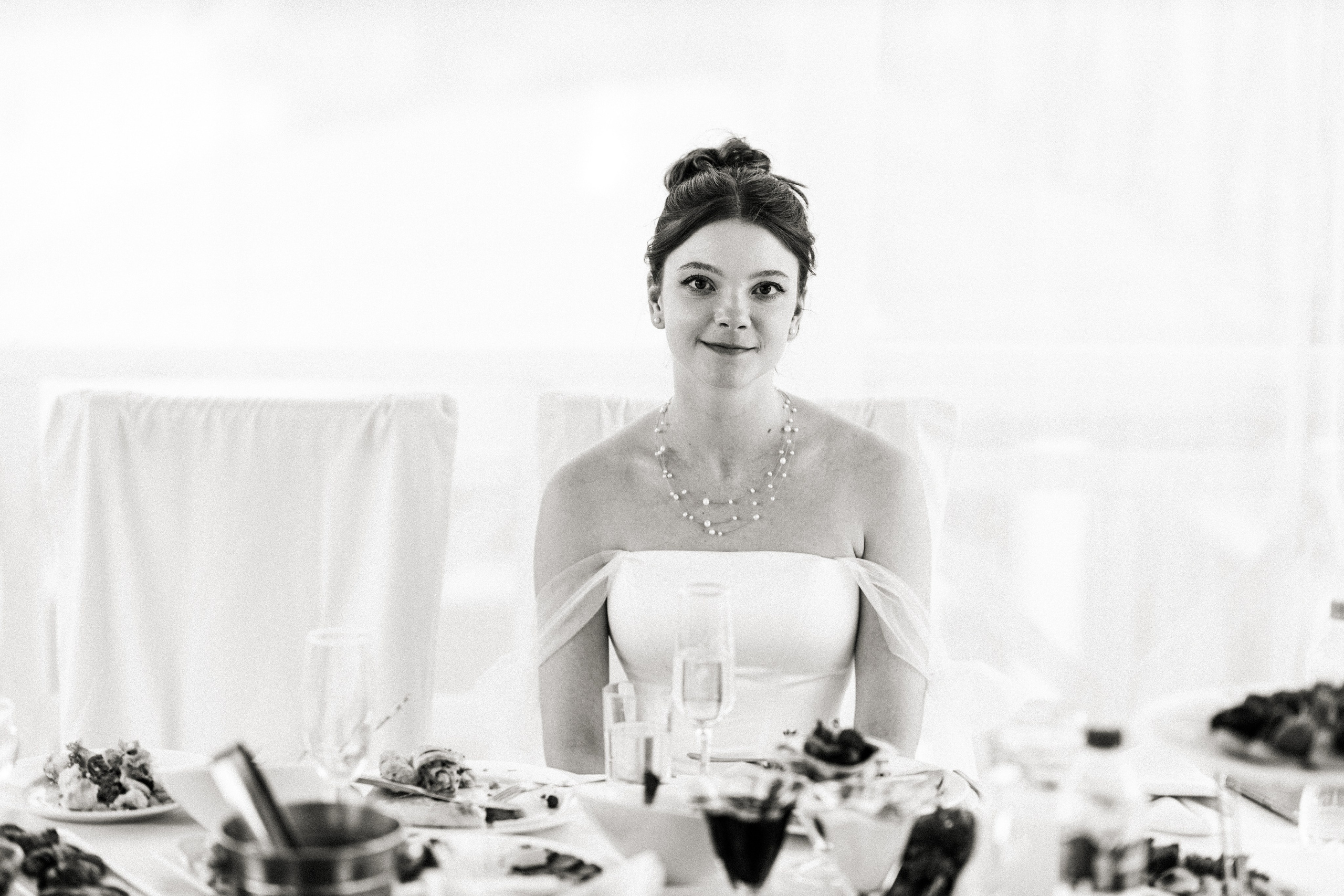 Черное белое фото по заказу новобрачных