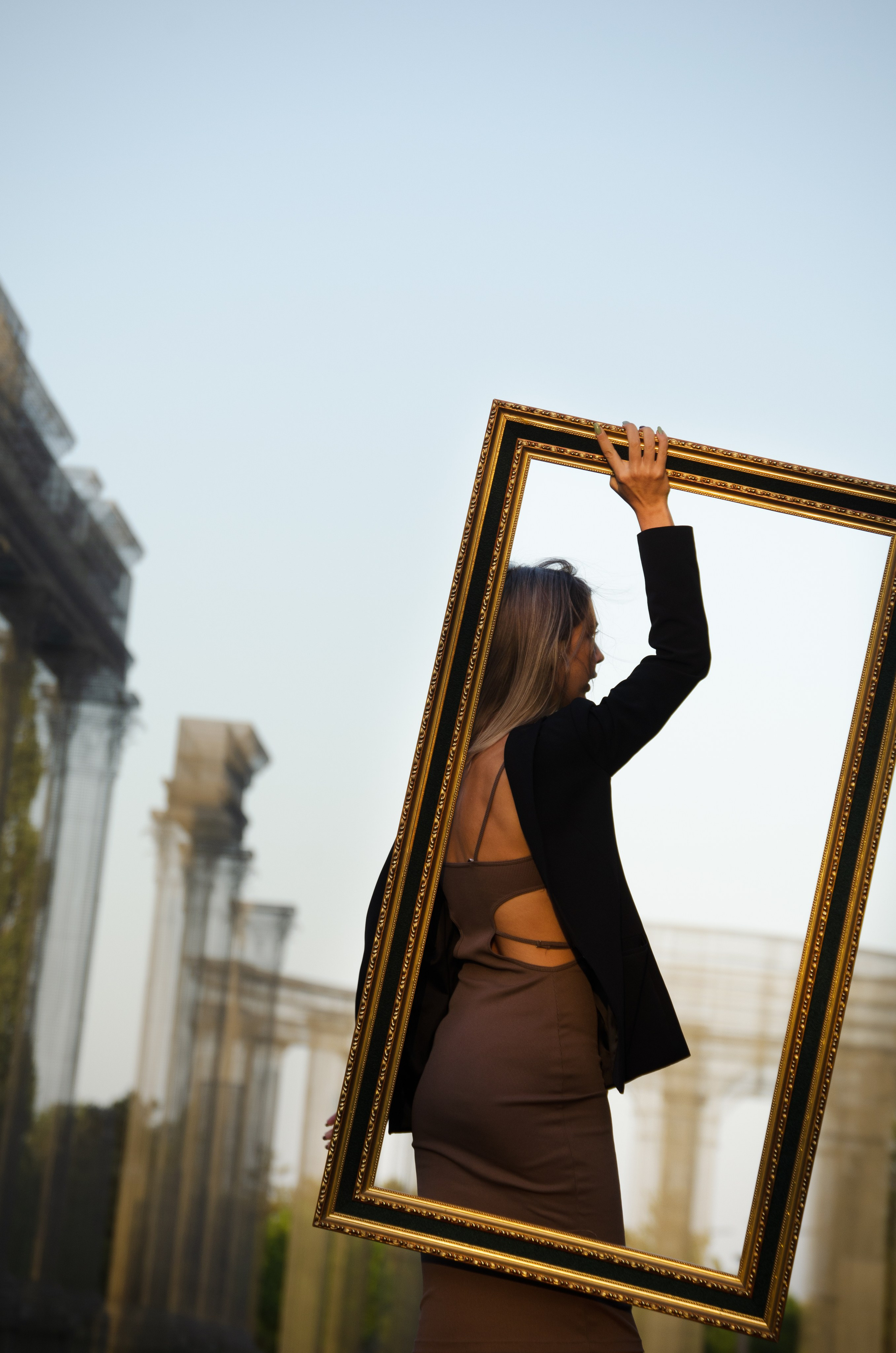 Диана в парке. Портретный фотограф в Краснодаре Юлия Кудряшова