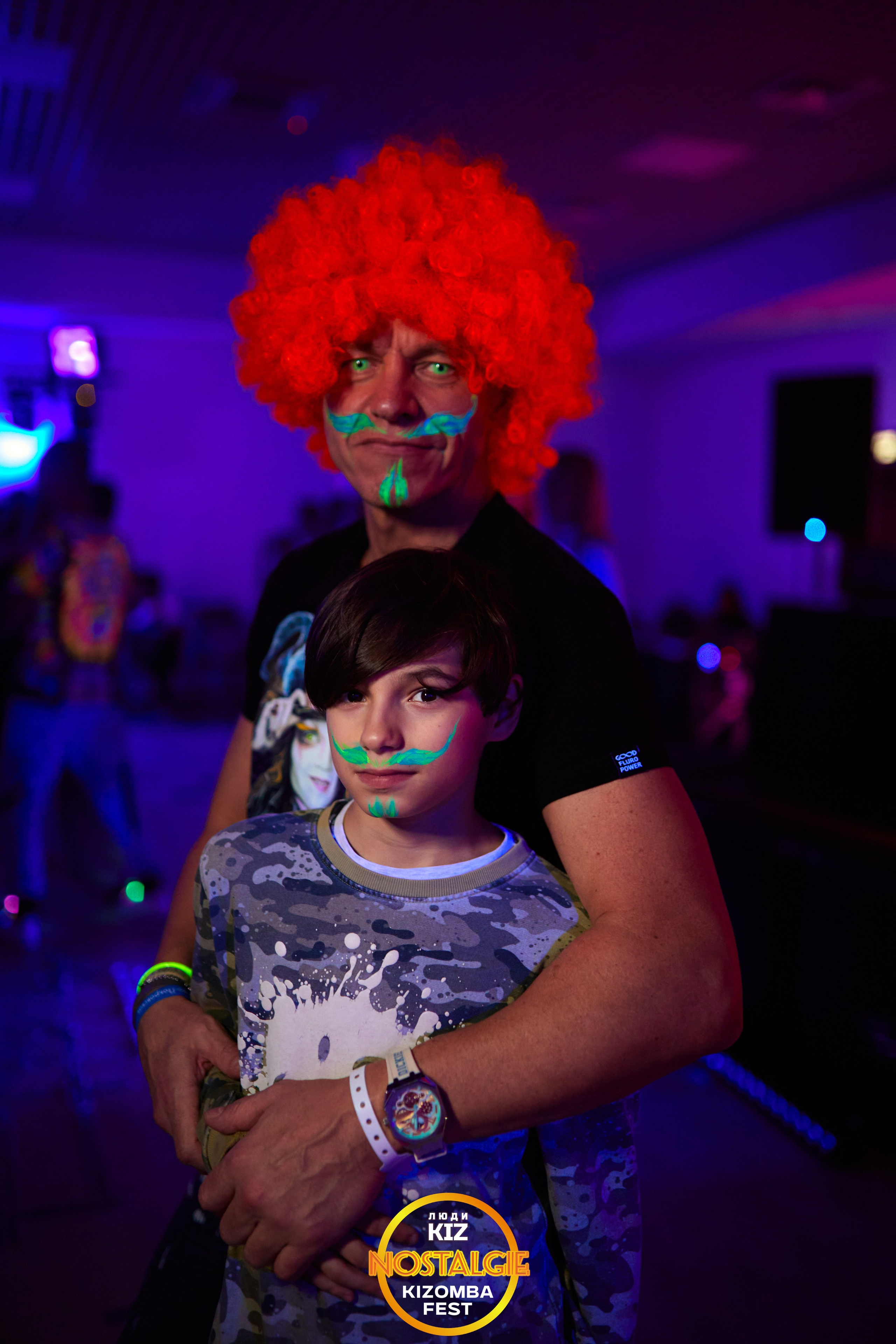 Neon party. Свадебный фотограф