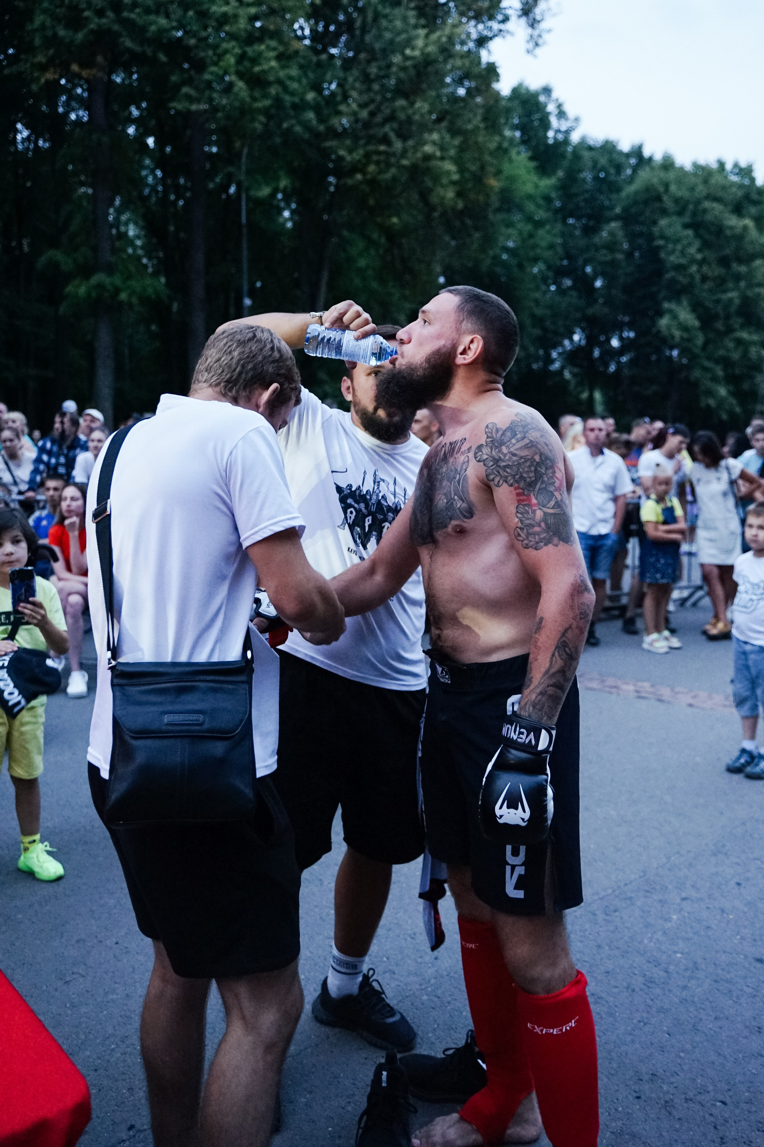 Вечер боев в ЦПКиО. Фотограф Надежда Погребняк | Рязань | Москва