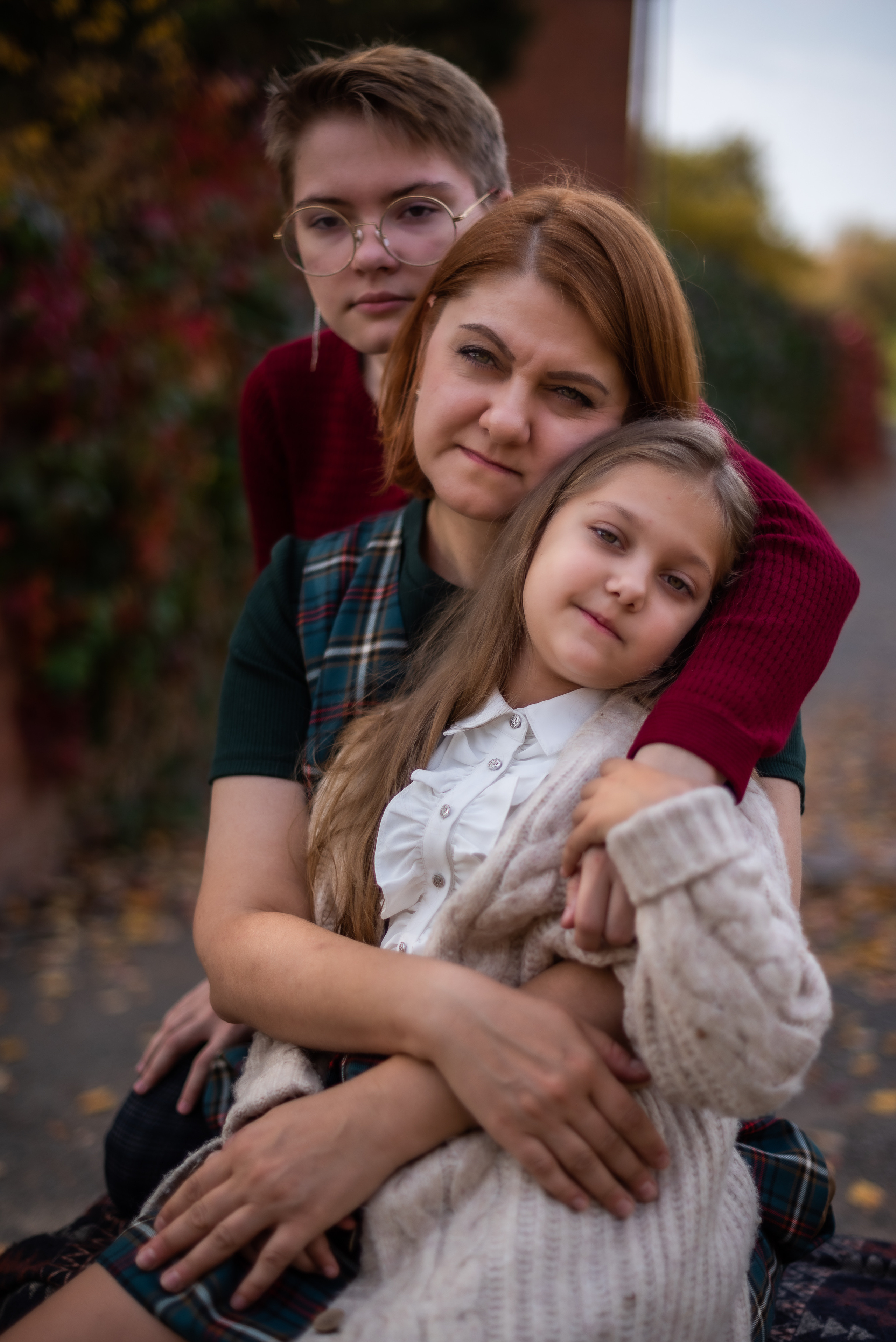 Осенняя прогулка. Портретный фотограф из Омска Инна Пономарева