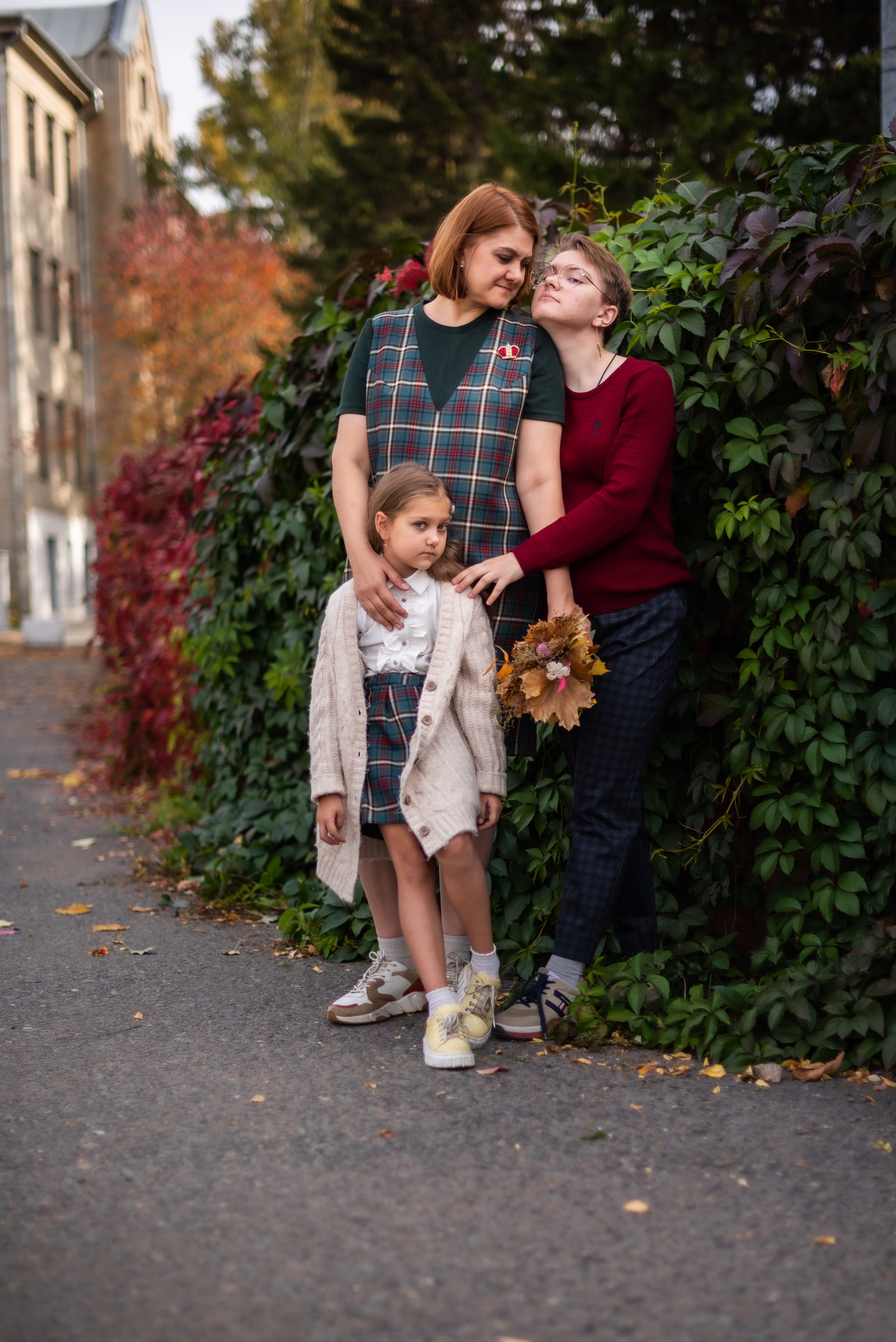 Осенняя прогулка. Портретный фотограф из Омска Инна Пономарева