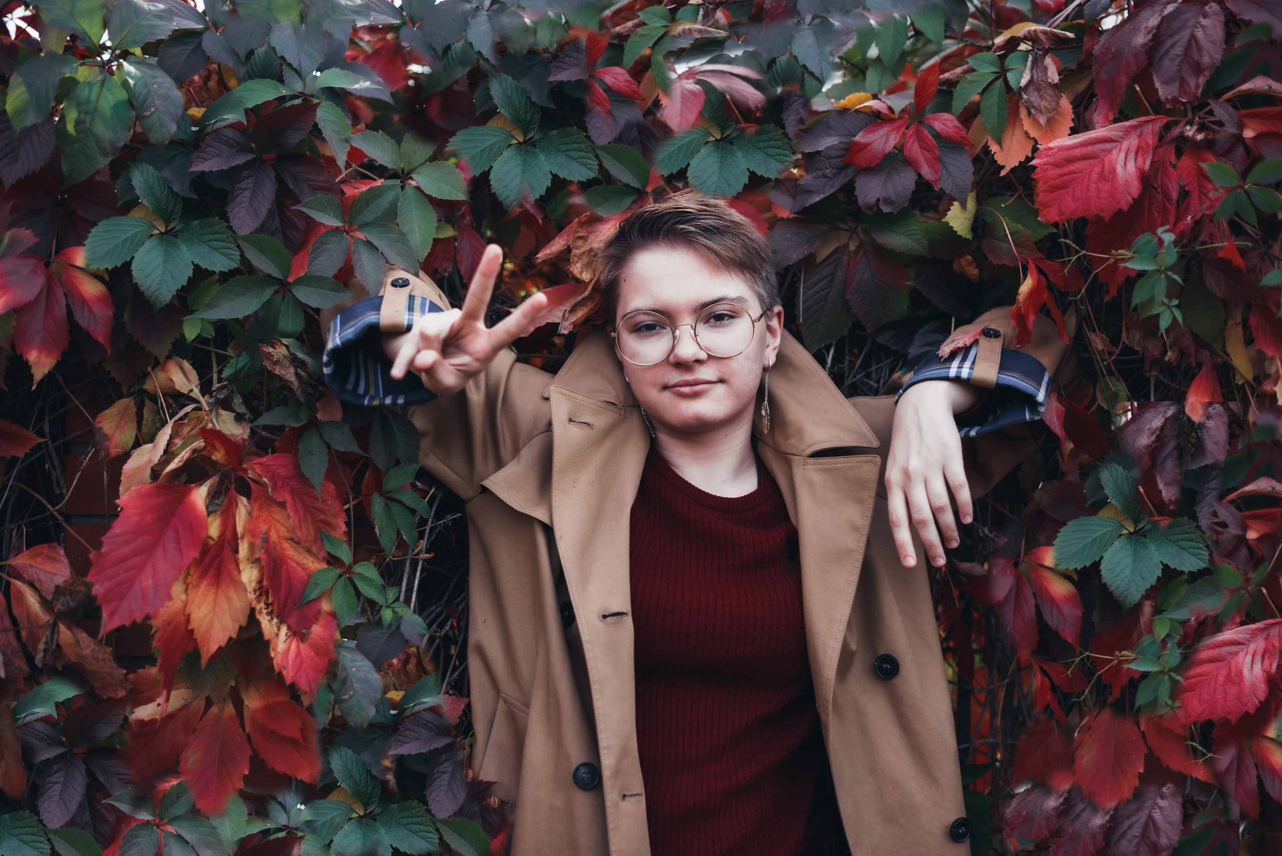 Осенняя прогулка. Портретный фотограф из Омска Инна Пономарева