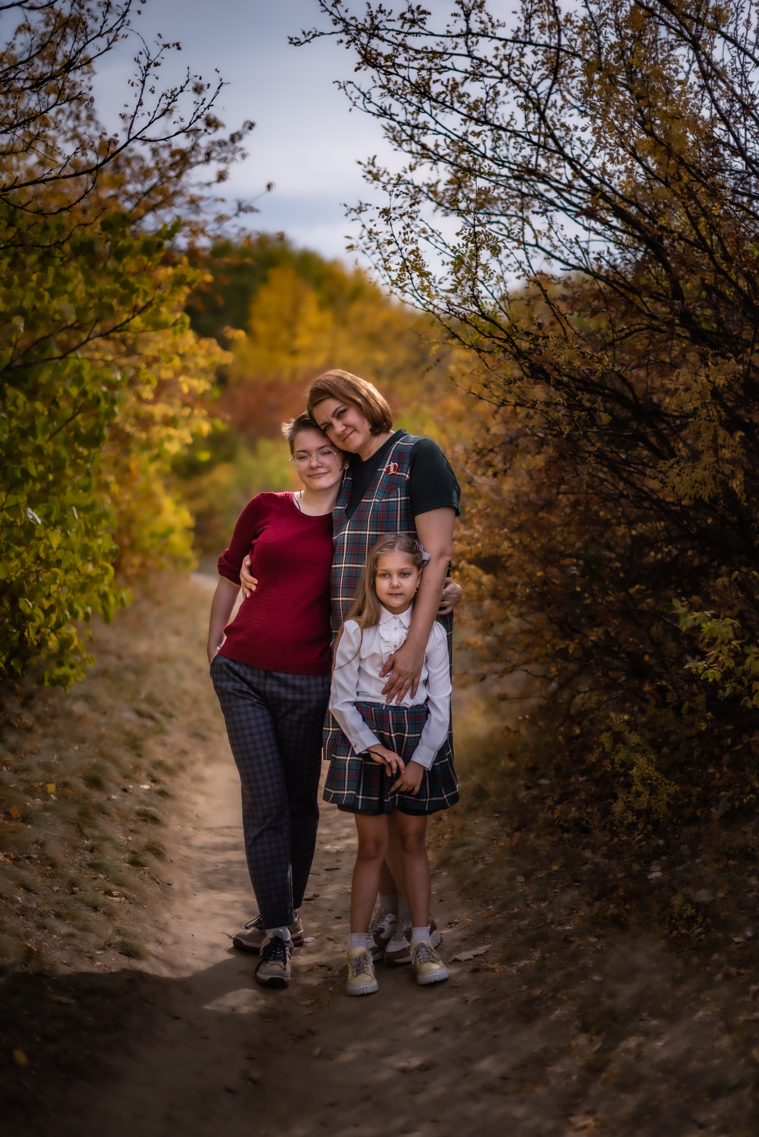 Осенняя прогулка. Портретный фотограф из Омска Инна Пономарева