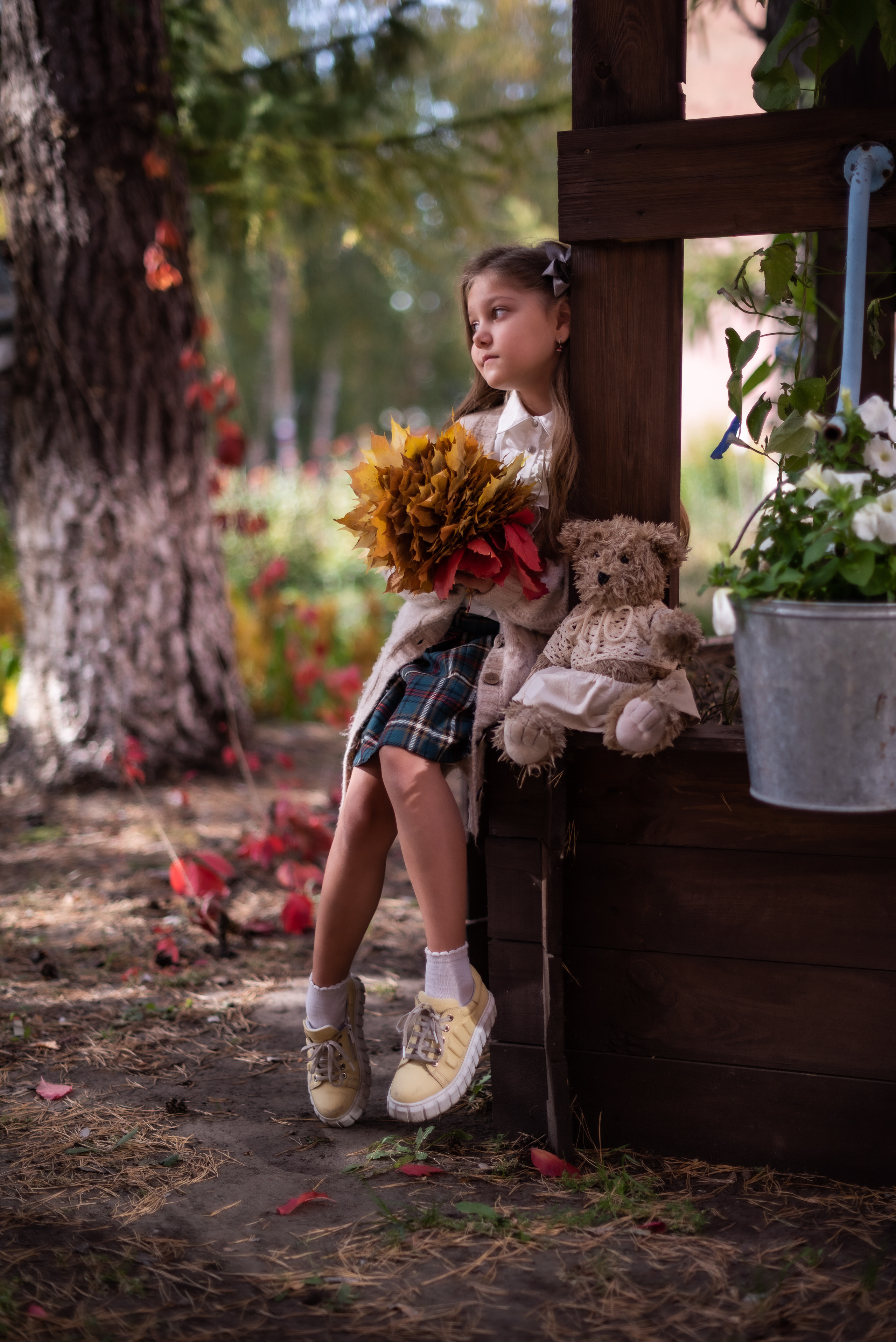 Осенняя прогулка. Портретный фотограф из Омска Инна Пономарева