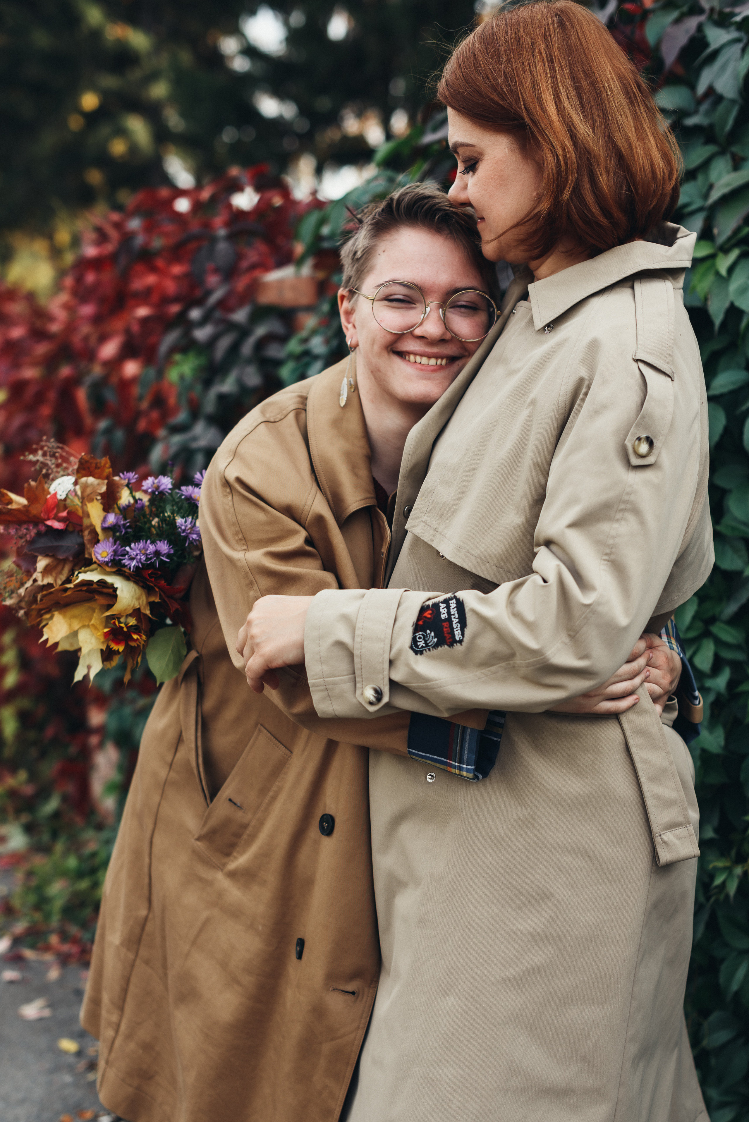 Осенняя прогулка. Портретный фотограф из Омска Инна Пономарева
