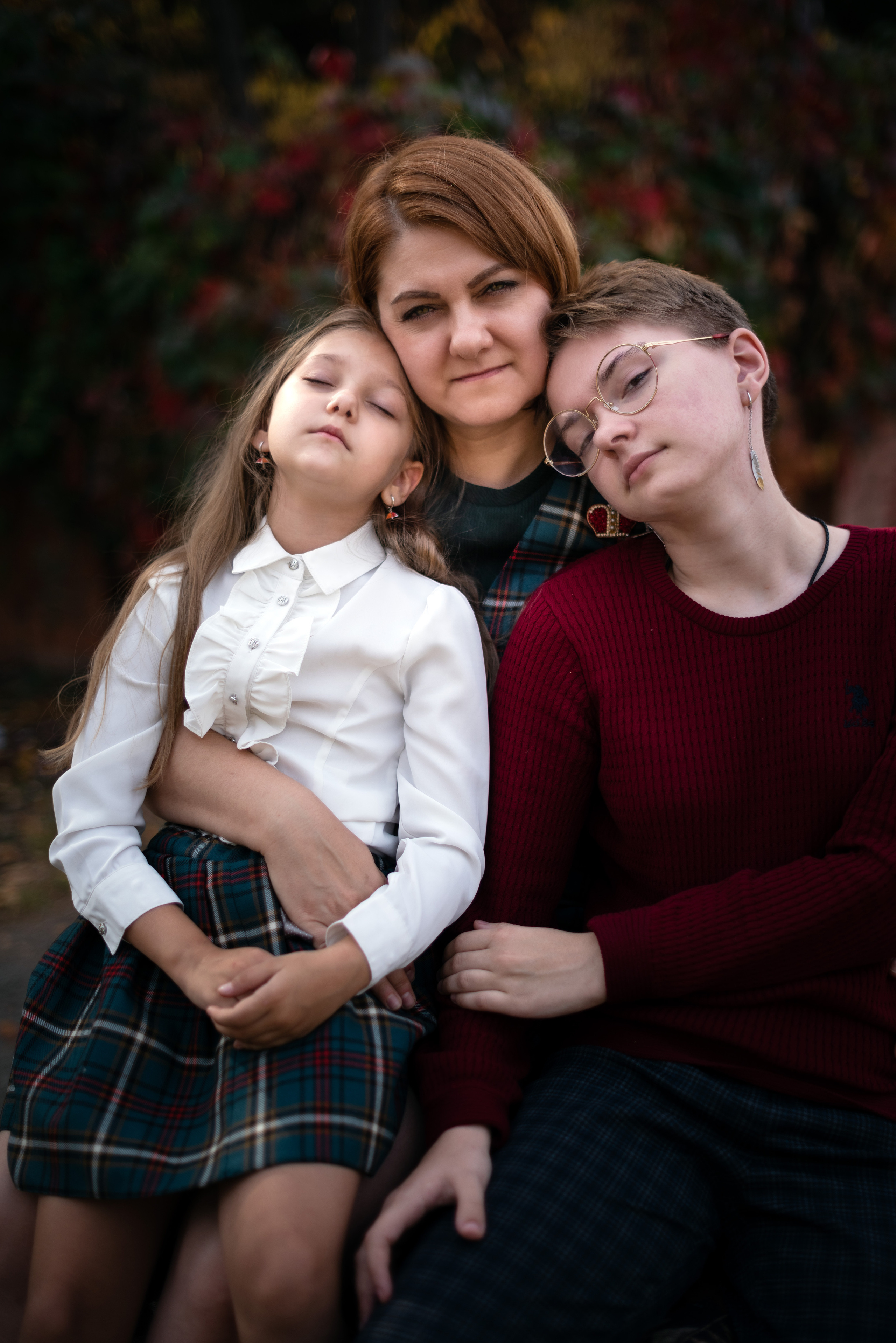 Осенняя прогулка. Портретный фотограф из Омска Инна Пономарева