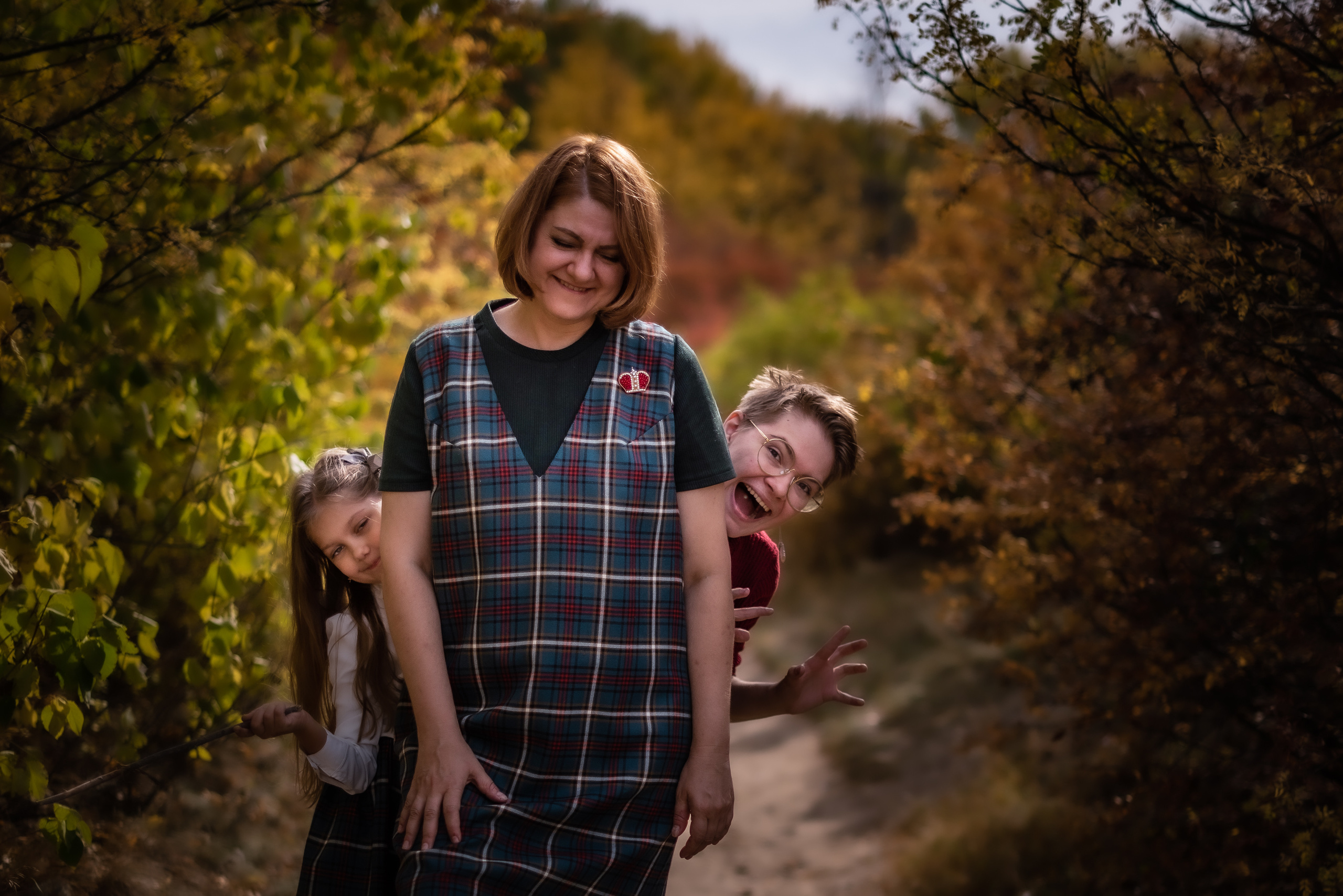 Осенняя прогулка. Портретный фотограф из Омска Инна Пономарева