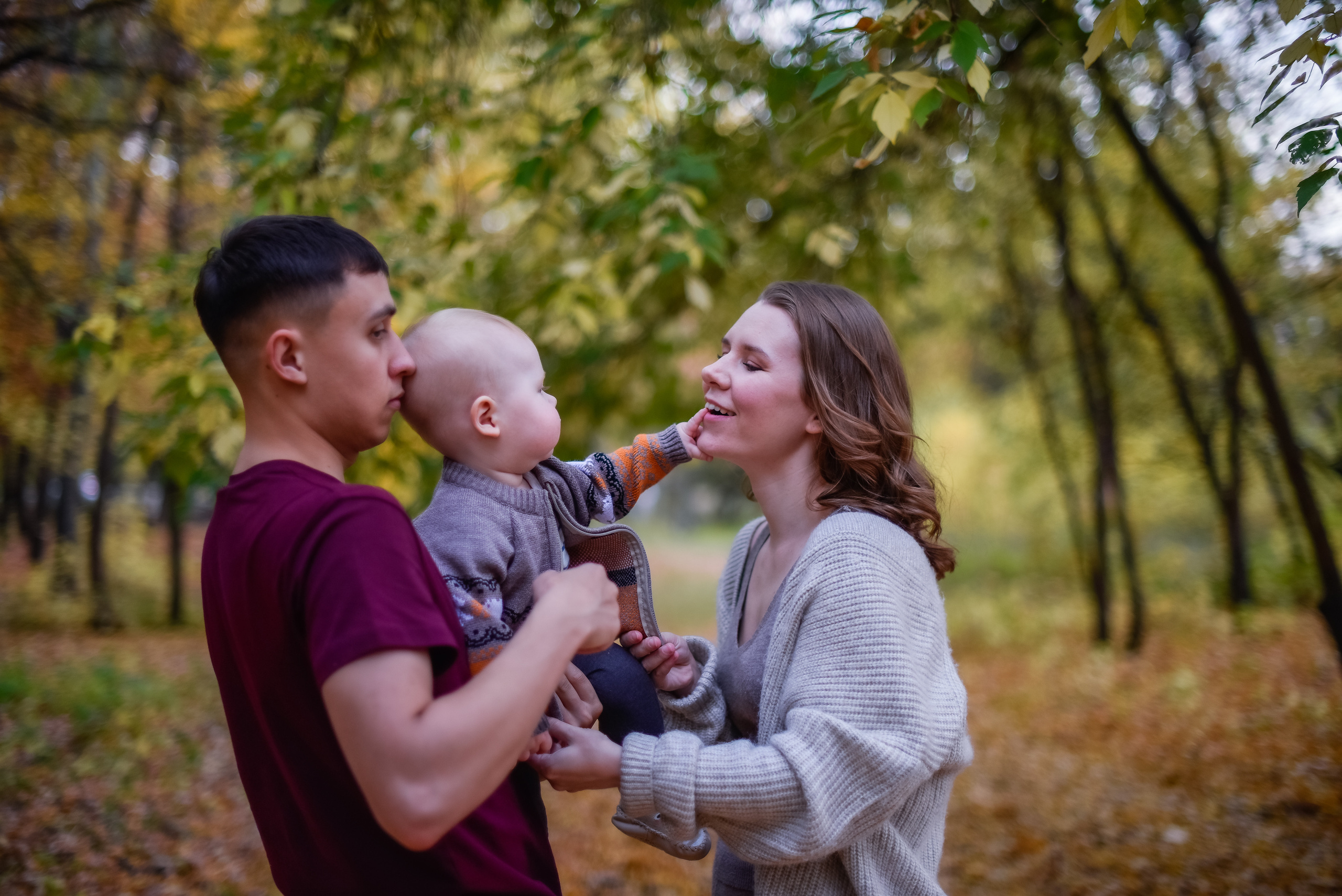 Надежда, Александр и Лёша. Портретный фотограф из Омска Инна Пономарева