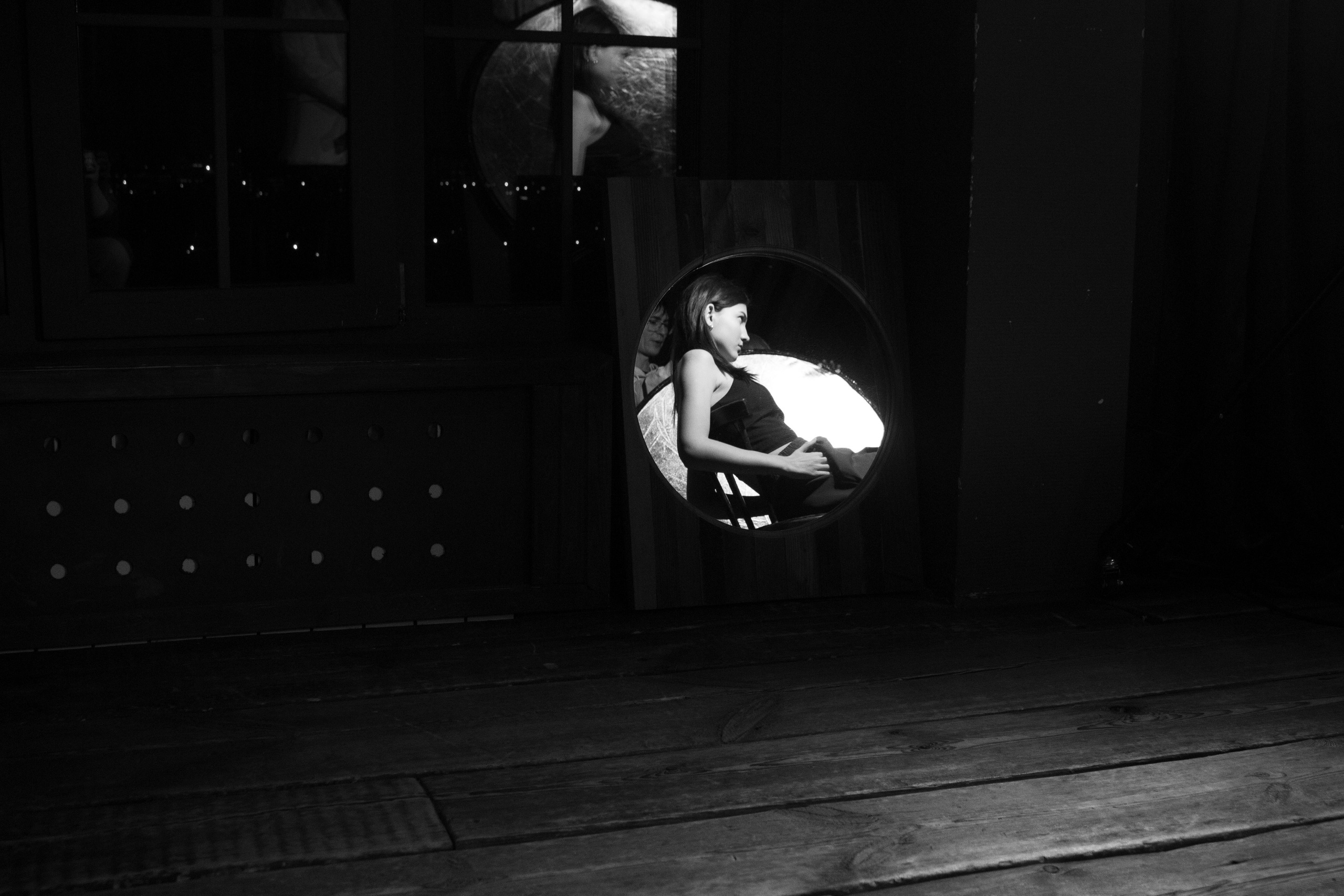 Алина в студии «Камера обскура». Фотограф Екатерина Козловская