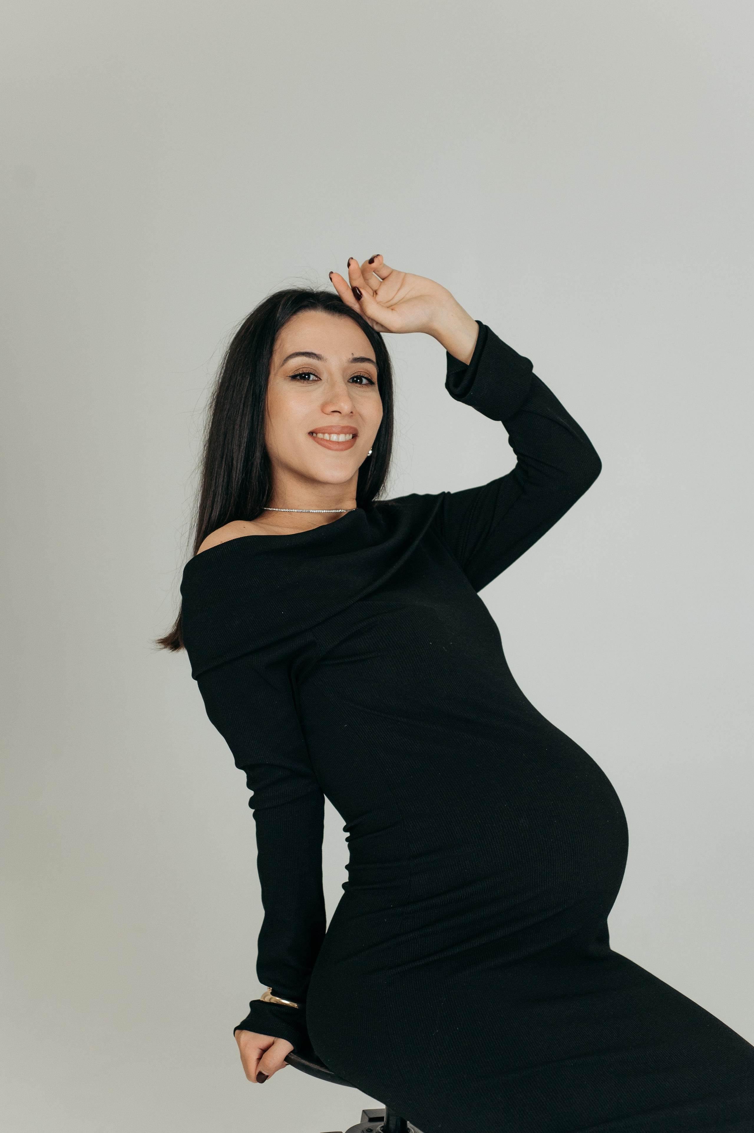 Семейная фотосессия на циклораме. Семейный и свадебный фотограф в Санкт-Петербурге Юлия Мельникова