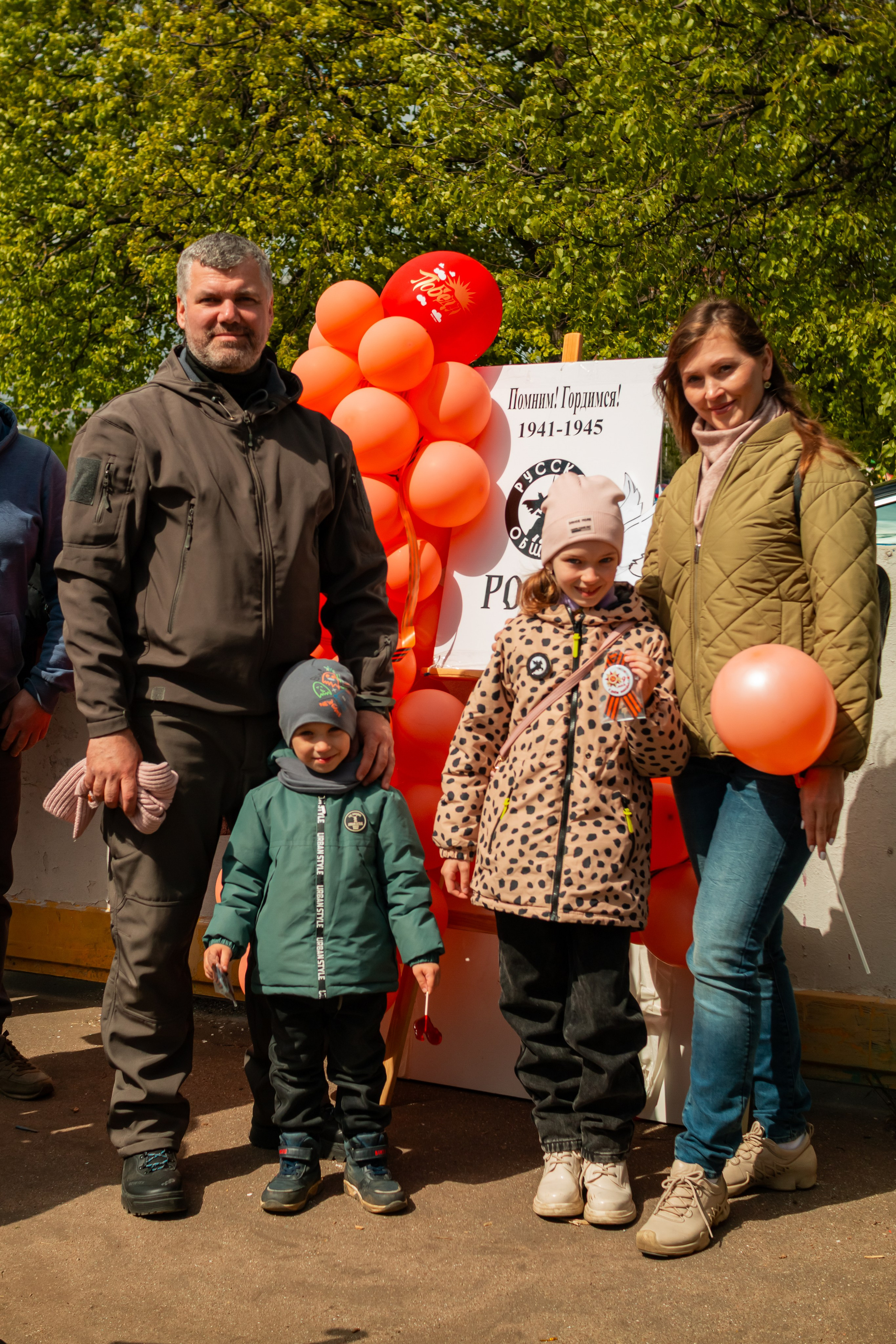Репортаж с 9 мая 2025 года, День Победы! ВАО Москва. Фотограф Илья Варакин