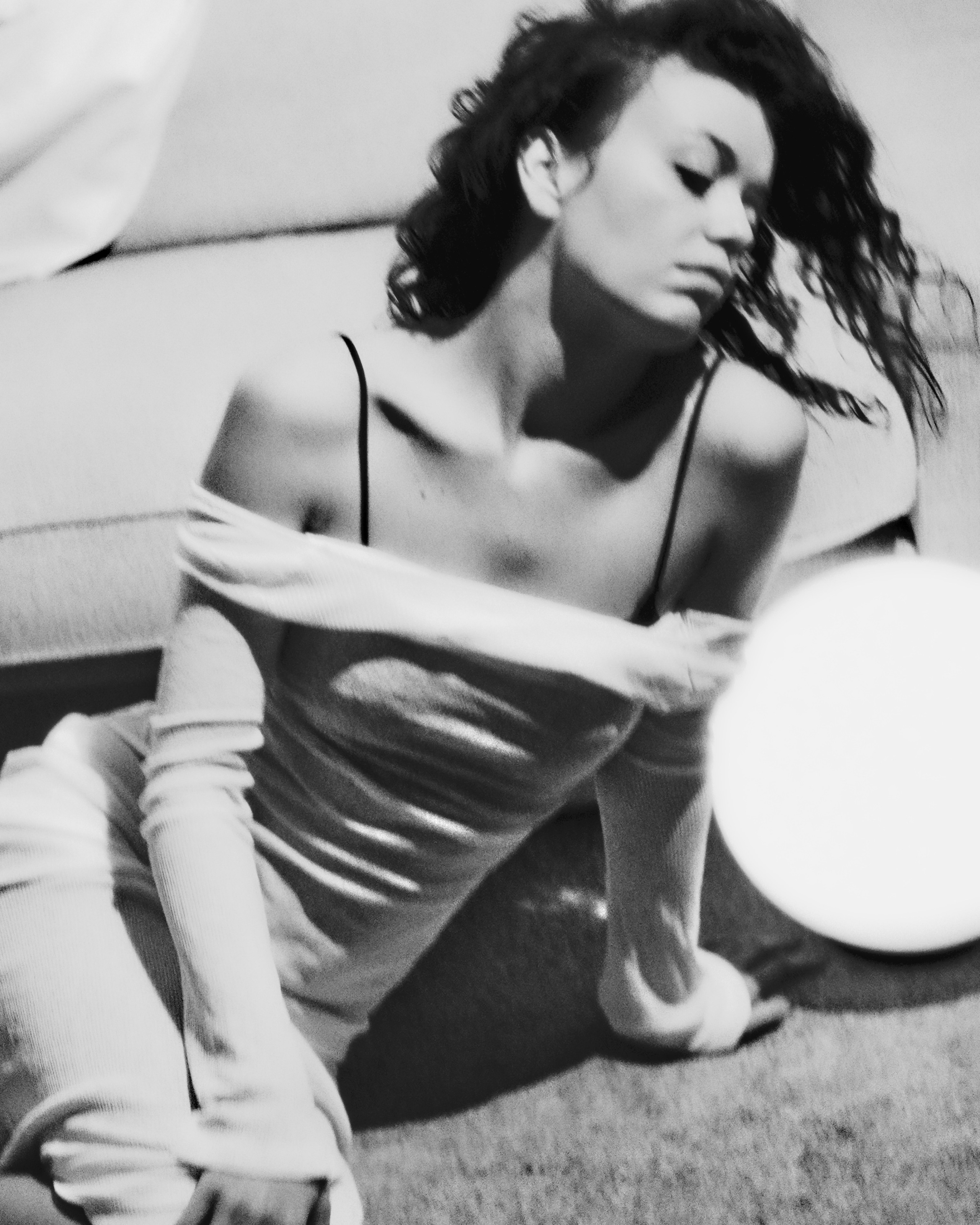 Фотосессия. Женский портрет. Черно-белая кино-эстетика