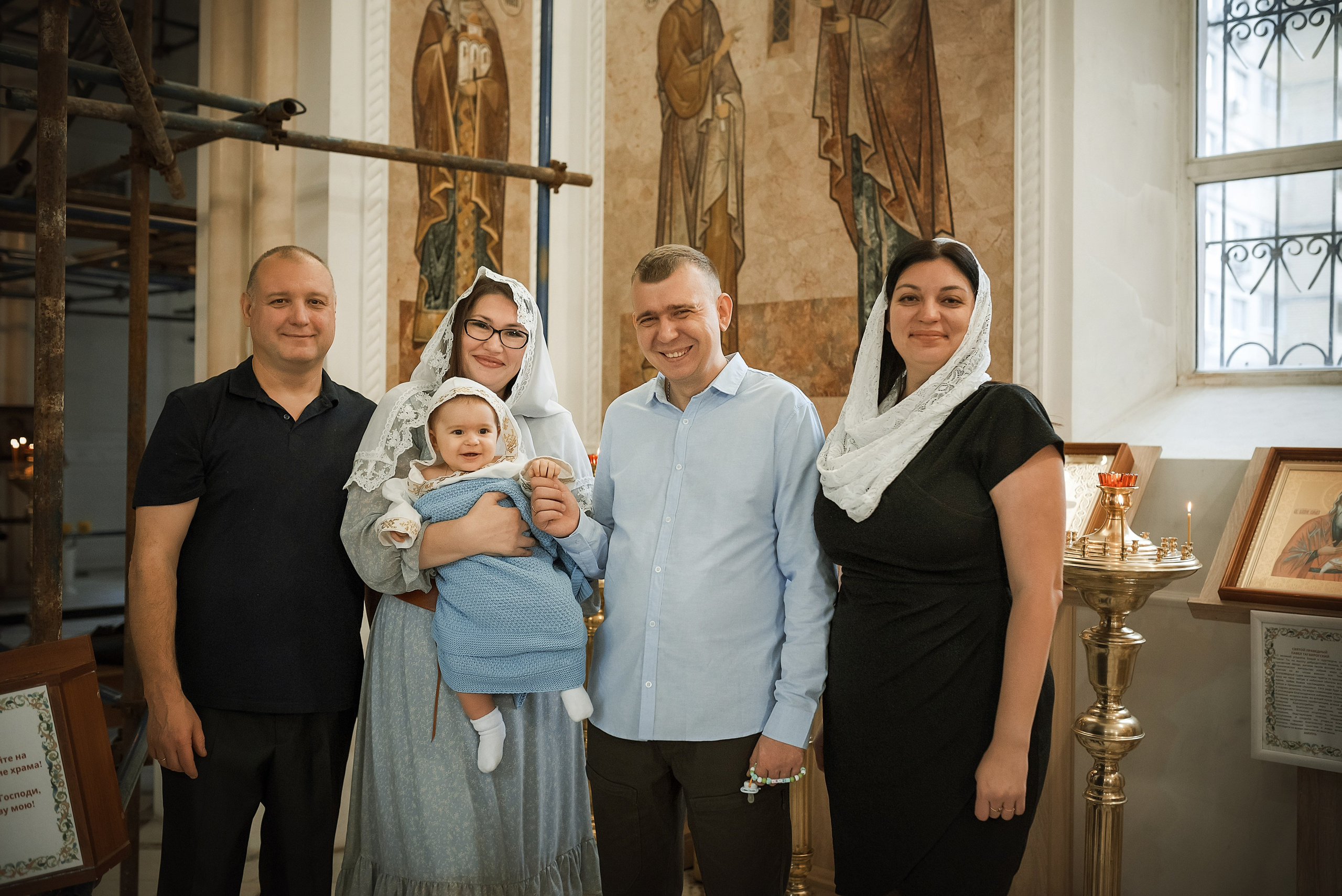 Крещение Семёна _ Храм святой вмч. Екатерины. Семейный фотограф в Ростове-на-Дону Татьяна Литвинова