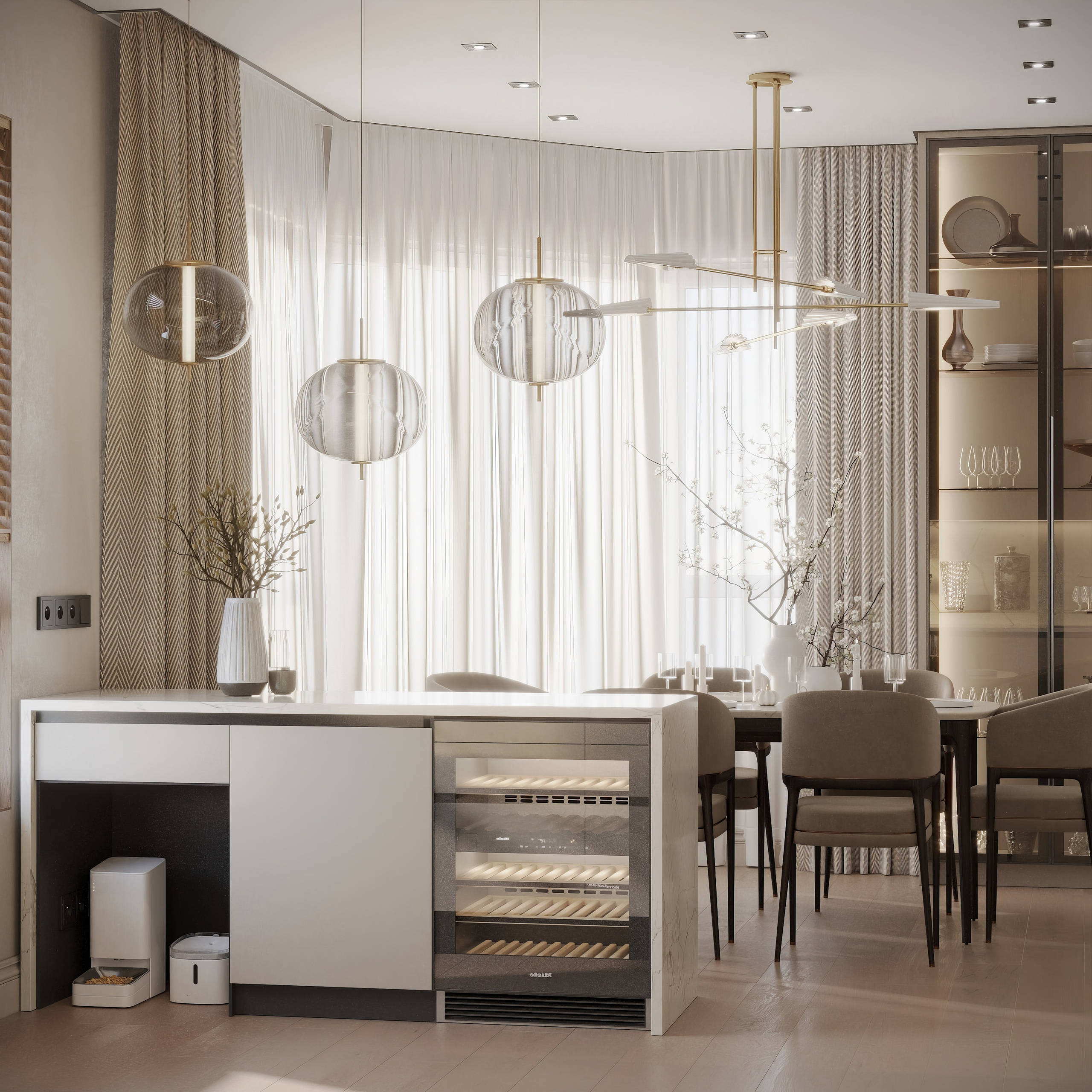 ЖК Ньютон 123 м². БК студия дизайна интерьера