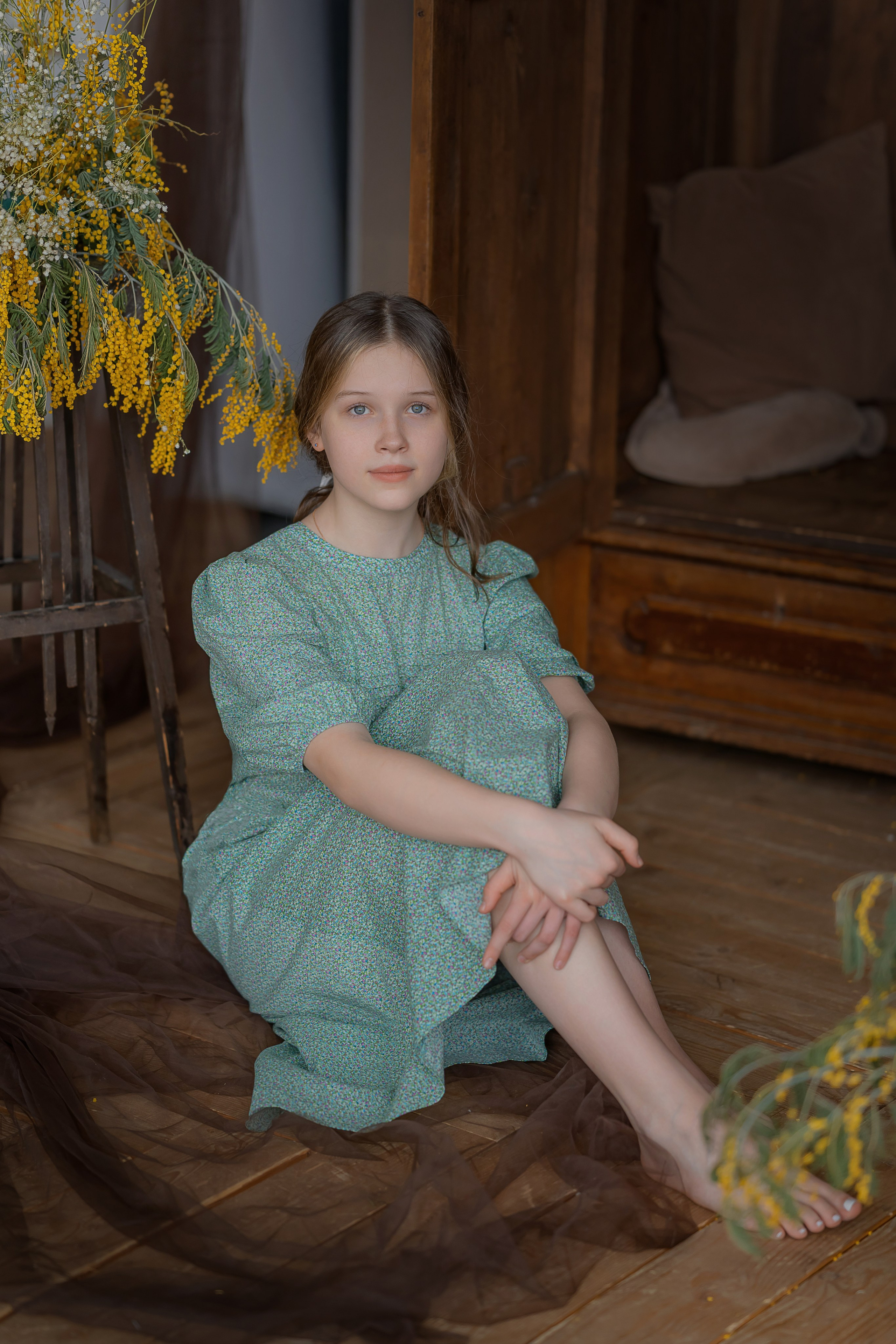 Мимоза. Детский и семейный фотограф Склярова Екатерина