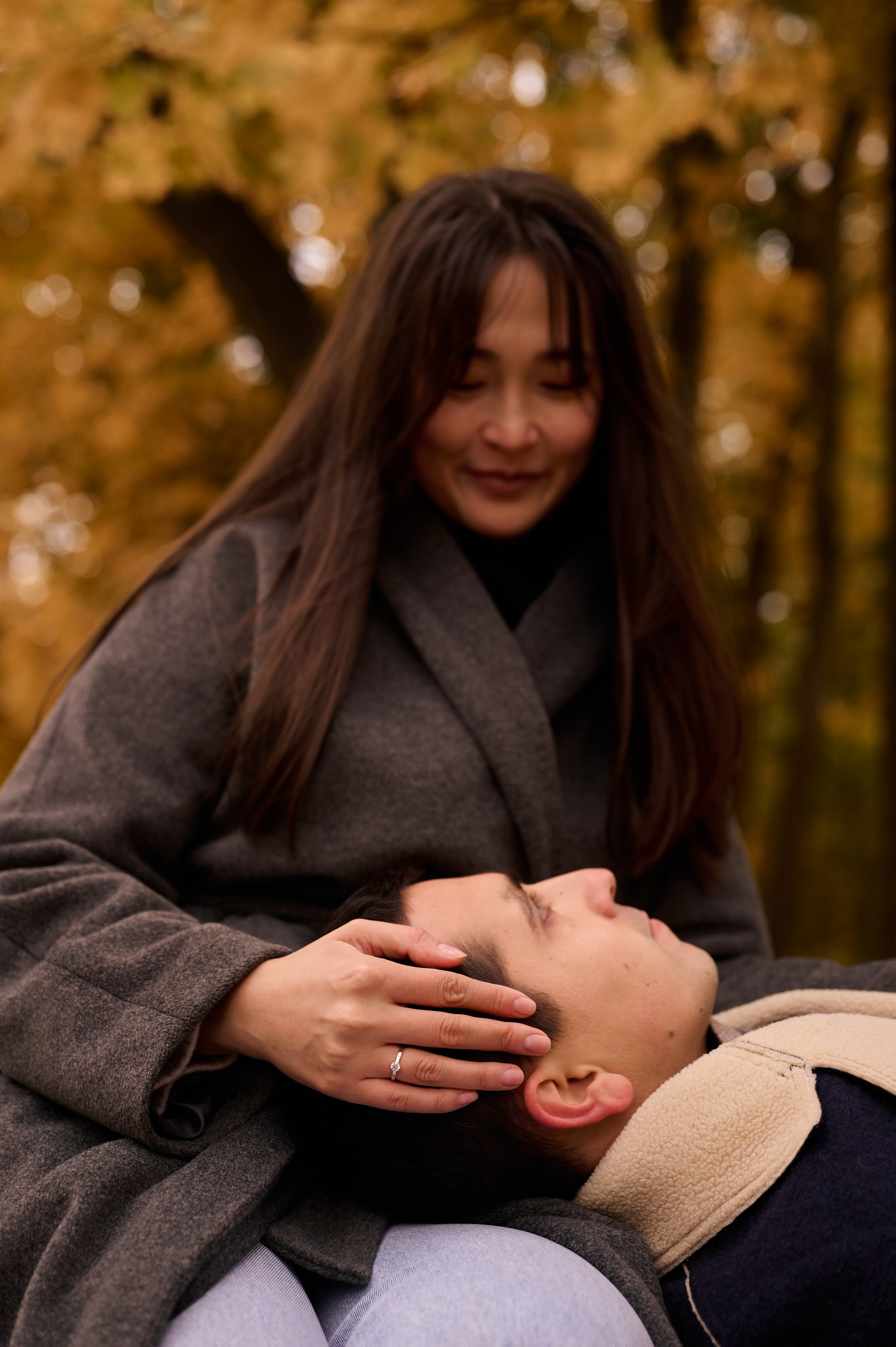 Фотосессия помолвки Алины и Юры. Миракова Катрин — портретный и семейный фотограф в Москве