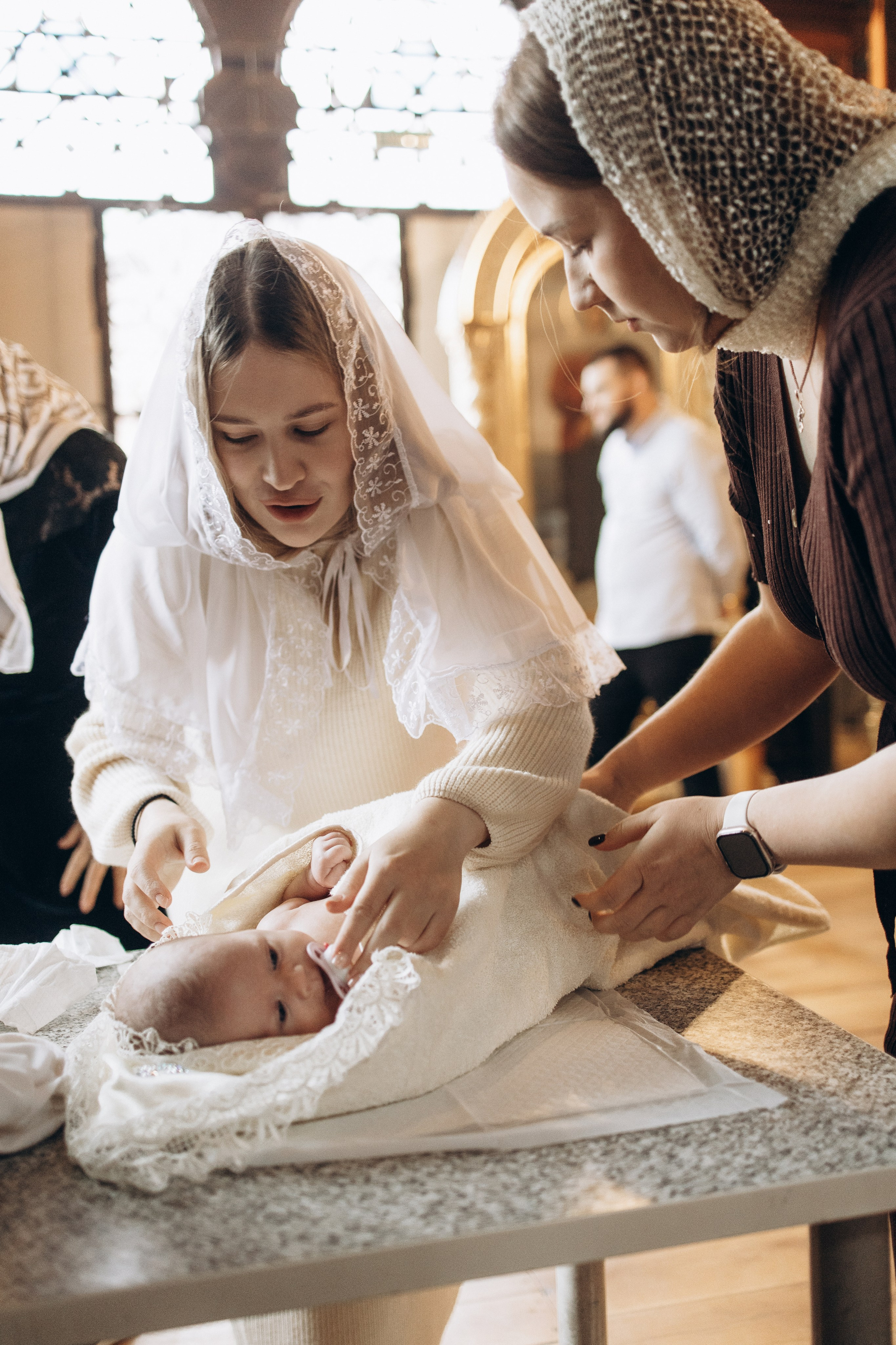 Крещение Софии. Самый теплый фотограф в Краснодаре Рябоконь Ксения