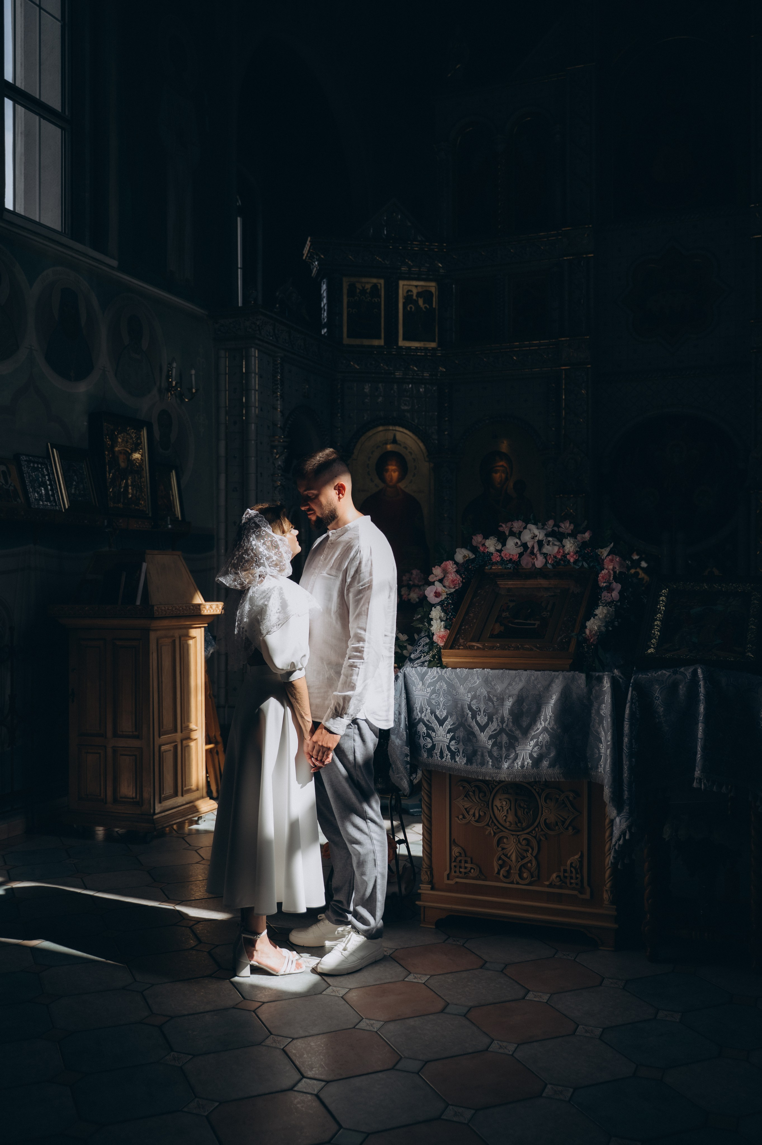 Венчание Сергей и Юлия (Дом милосердия). Семейный фотограф в Минске Дарья Дреко