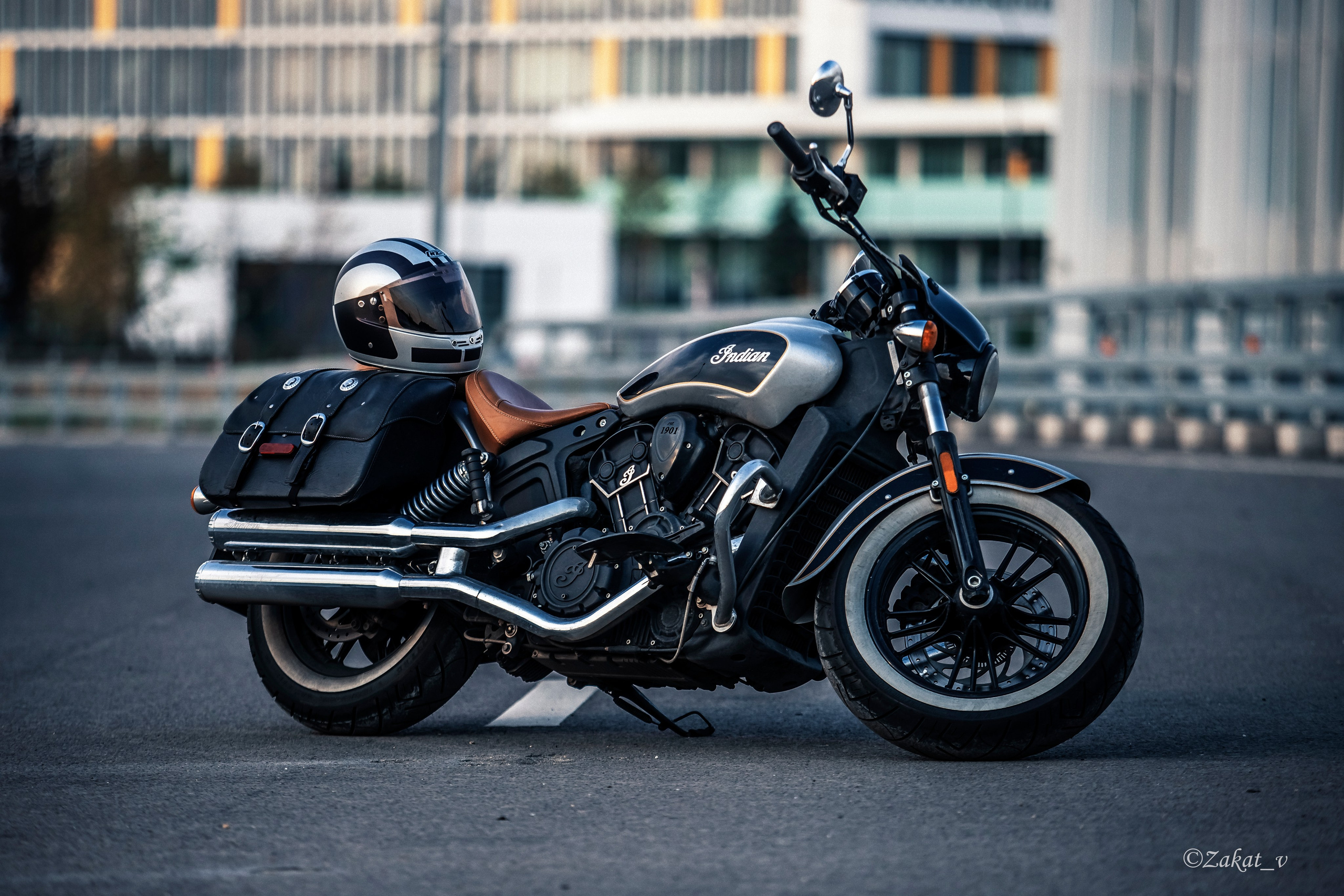 Фото мотоциклов Indian. Репортажный фотограф, Москва, Закат